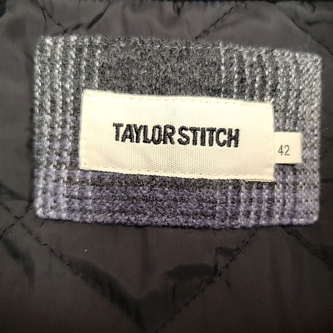 Taylor Stitch Taylor Stitch Jacket Mens42 Purple Plaid Wool Blend Classic Outdoors Mackinaw Jacket Mens 42 Purple Plaid Wool Blend Bomber Casual Zip Mens Size US XS / EU 42 / 0 - 3 Thumbnail