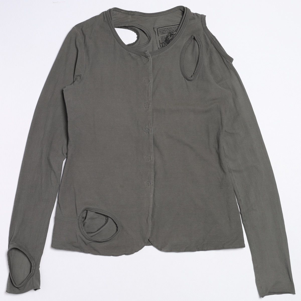 Rundholz Rundholz Black Label Distressed Style Top Holes Cardigan Size M / US 6-8 / IT 42-44 - 1 Thumbnail
