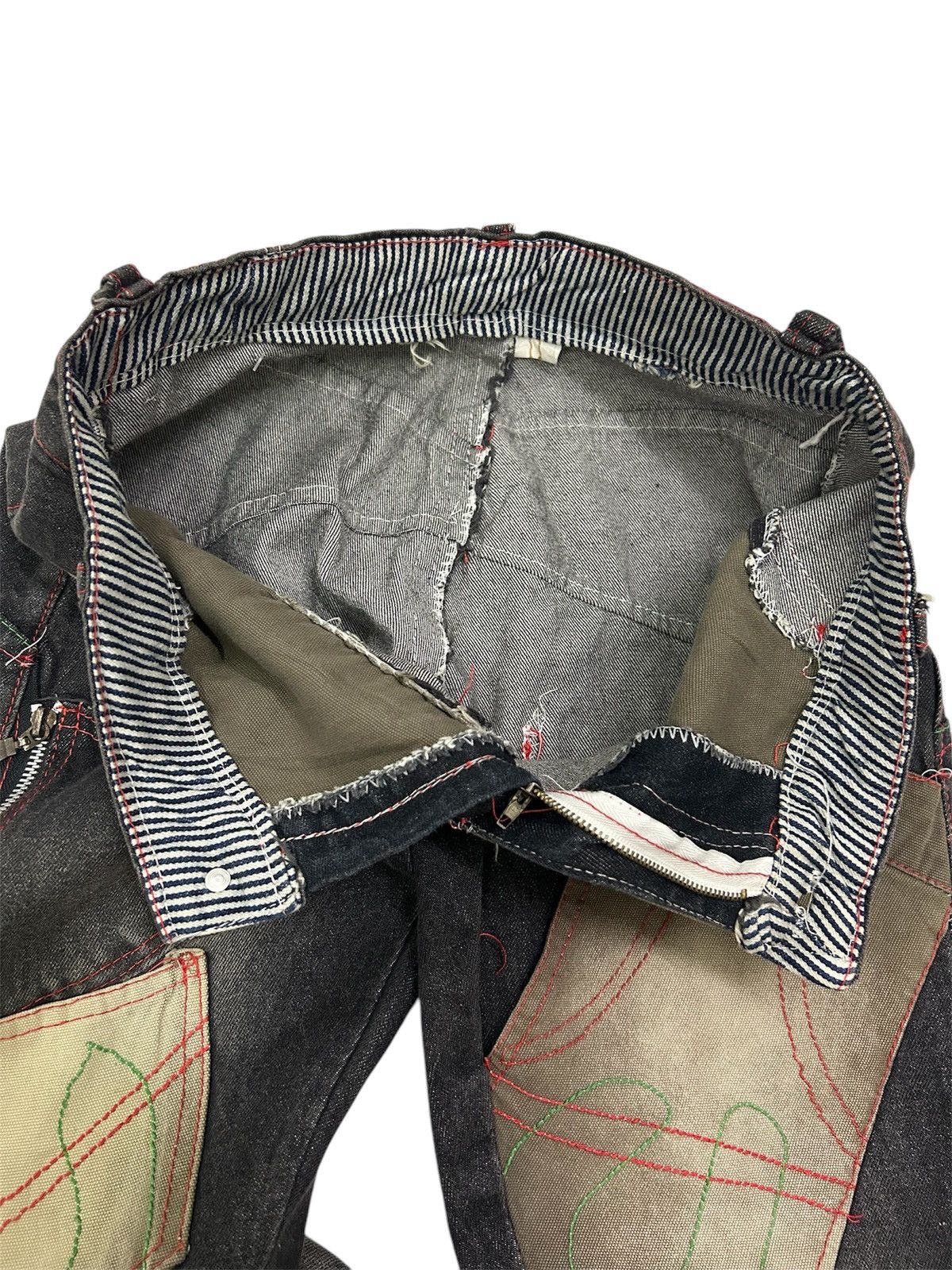 Japanese Brand × Vintage Vintage Japanese Denim mud wash Patches Jeans Size US 28 / EU 44 - 10 Thumbnail