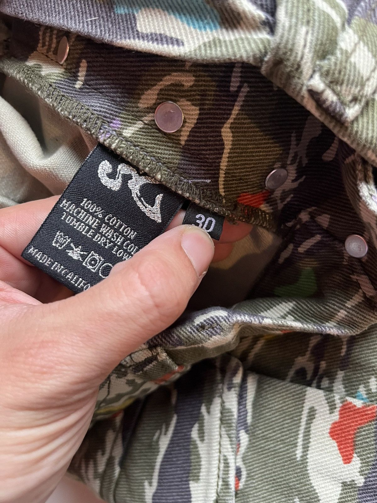 Siberia Hills Siberia Hills Butterfly Camo Cargo Pants Size US 30 / EU 46 - 5 Thumbnail