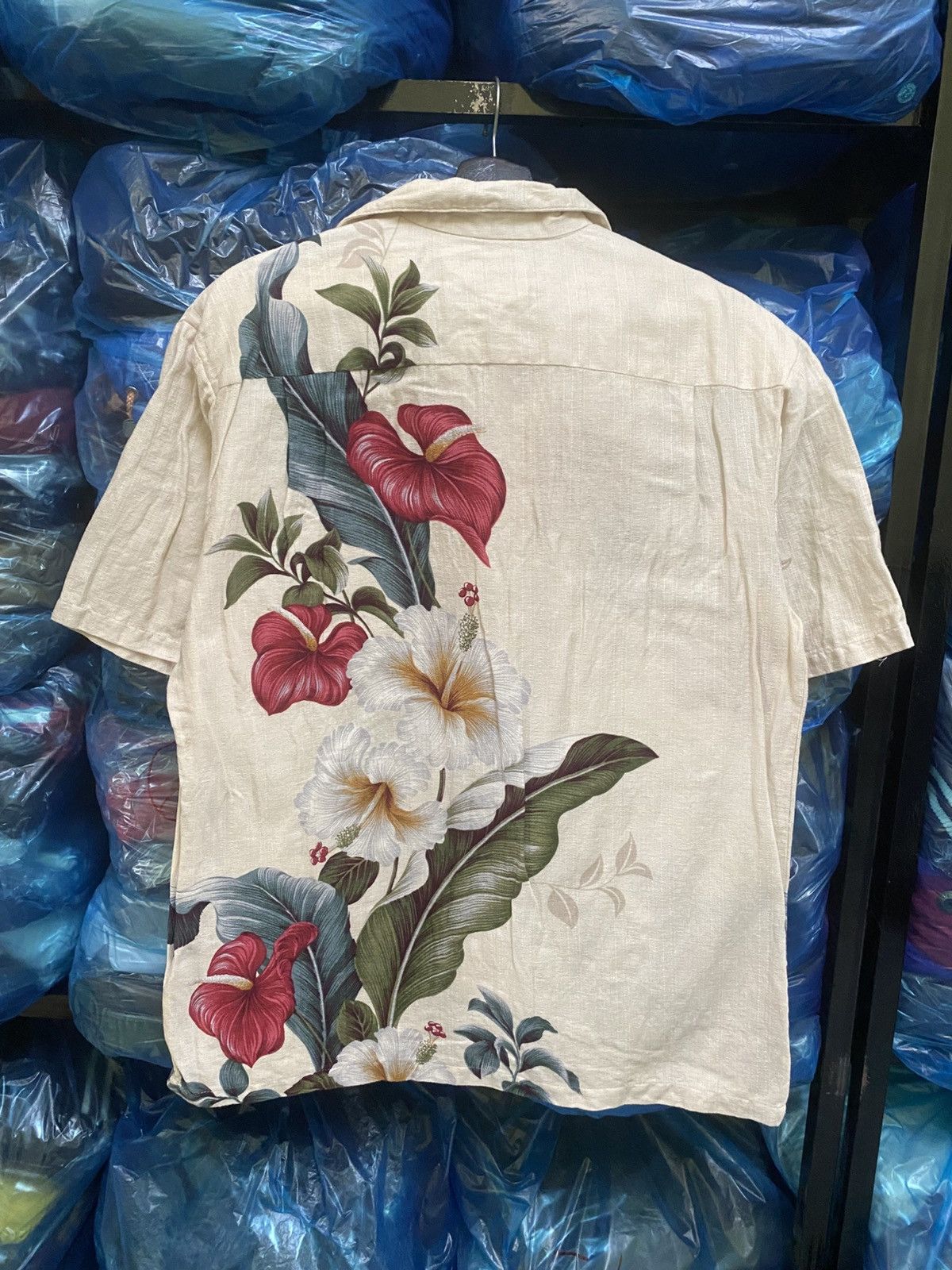 IOLANI Vintage Iolani Made in Hawaii Floral Aloha Shirt 100% Cotton Size US S / EU 44-46 / 1 - 9 Thumbnail
