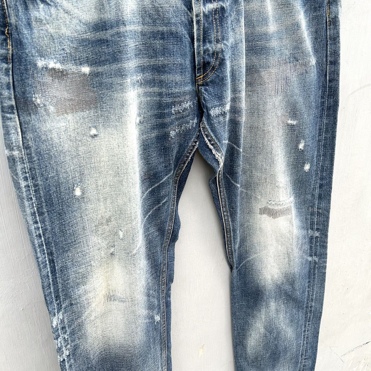 Madness MADNESS 24AW JAPAN Washed Distressed Denim Pants Size US 38 / EU 54 - 9 Thumbnail
