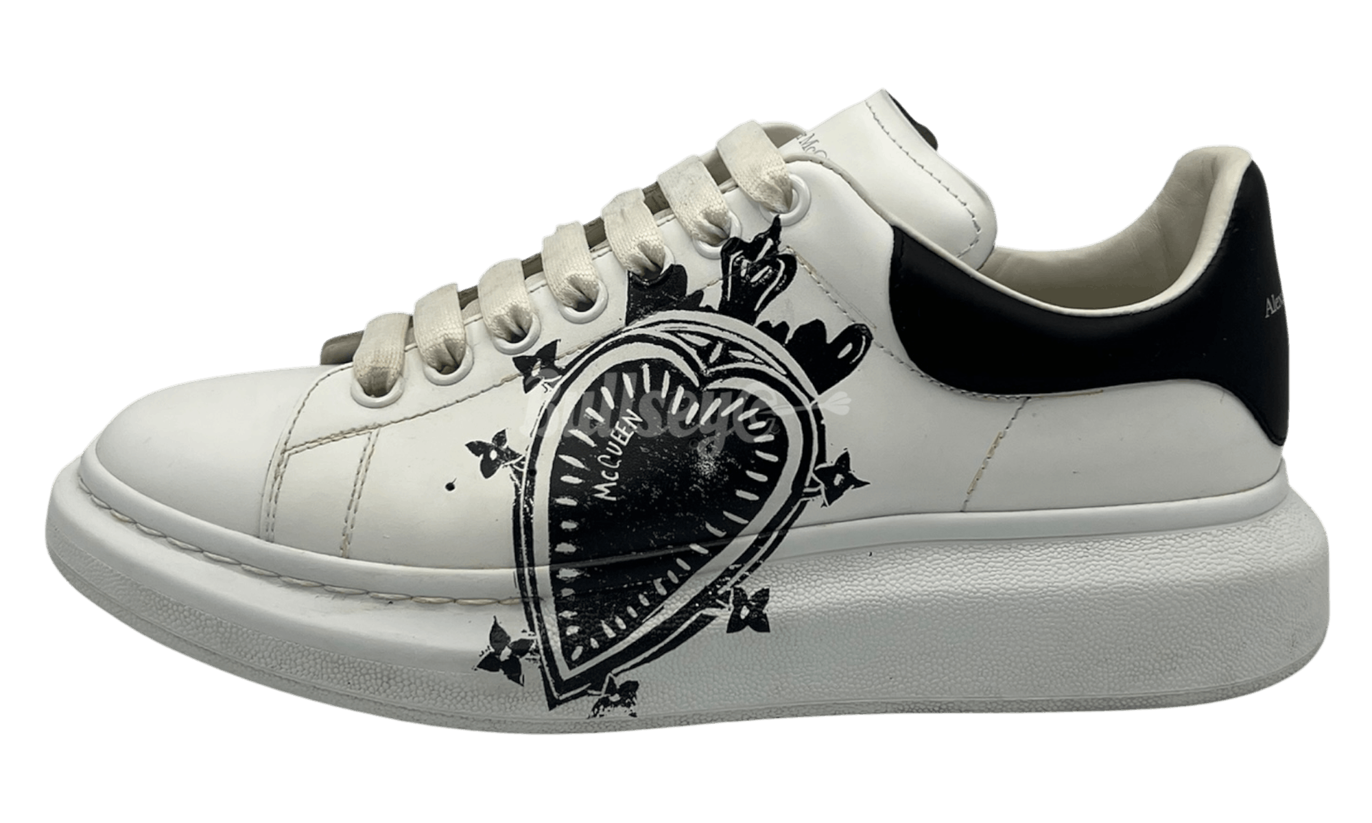 Other Alexander Mcqueen Overd Sneaker Heart Logo White/Black (PreO Size US 8.5 / EU 41-42 - 1 Thumbnail