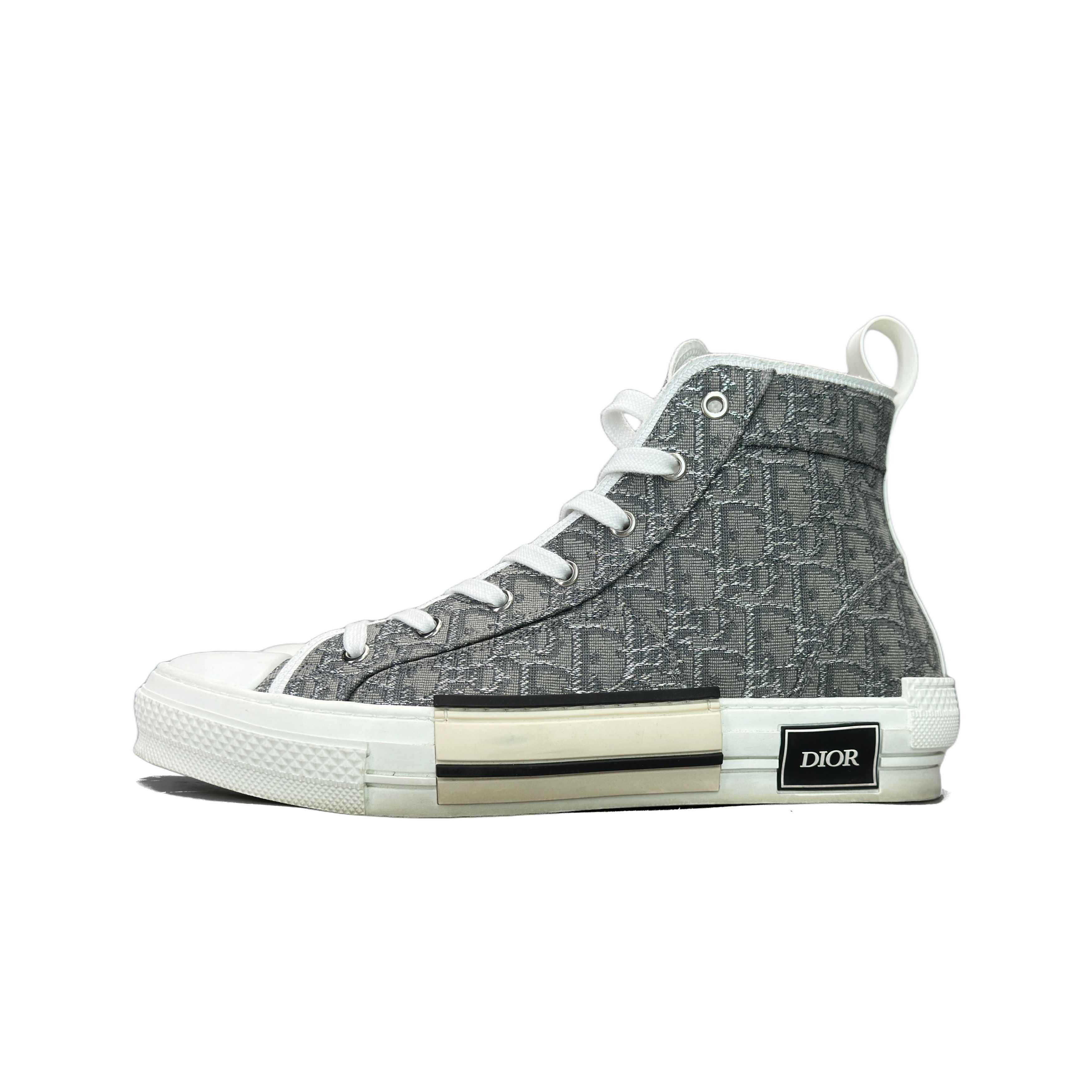 Dior Dior B23 Oblique High-Top Sneakers Size 43 Size US 10 / EU 43 - 1 Thumbnail
