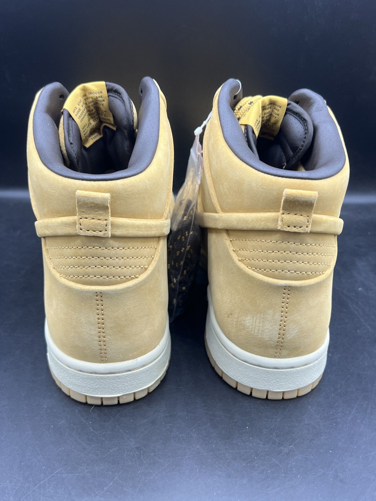 Nike Nike Dunk High Vac Tech Wheat Pack SZ. 11.5 DS OG ALL RARE Size US 11.5 / EU 44-45 - 4 Thumbnail