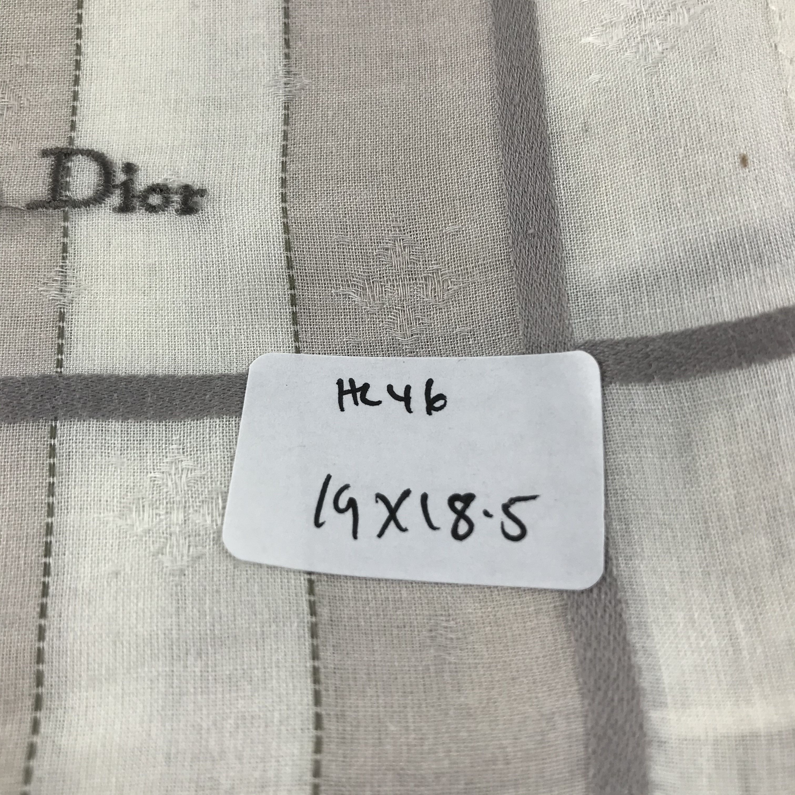 Christian Dior Monsieur Christian Dior Handkerchief Neckerchief Bandana H246 Size ONE SIZE - 10 Thumbnail