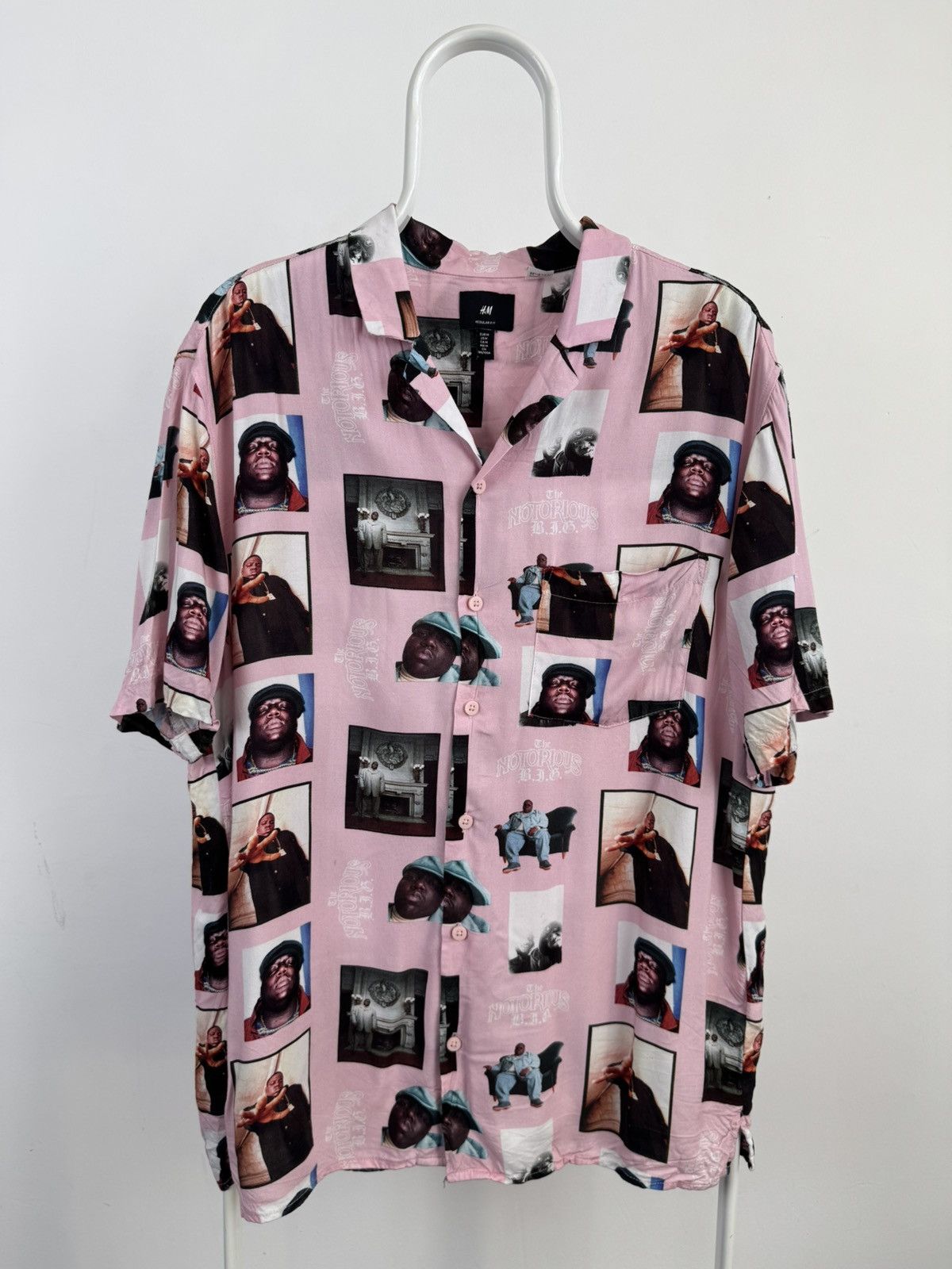 H&M H&M x Notorious B.I.G. Short Sleeve Shirt Size US M / EU 48-50 / 2 - 1 Thumbnail