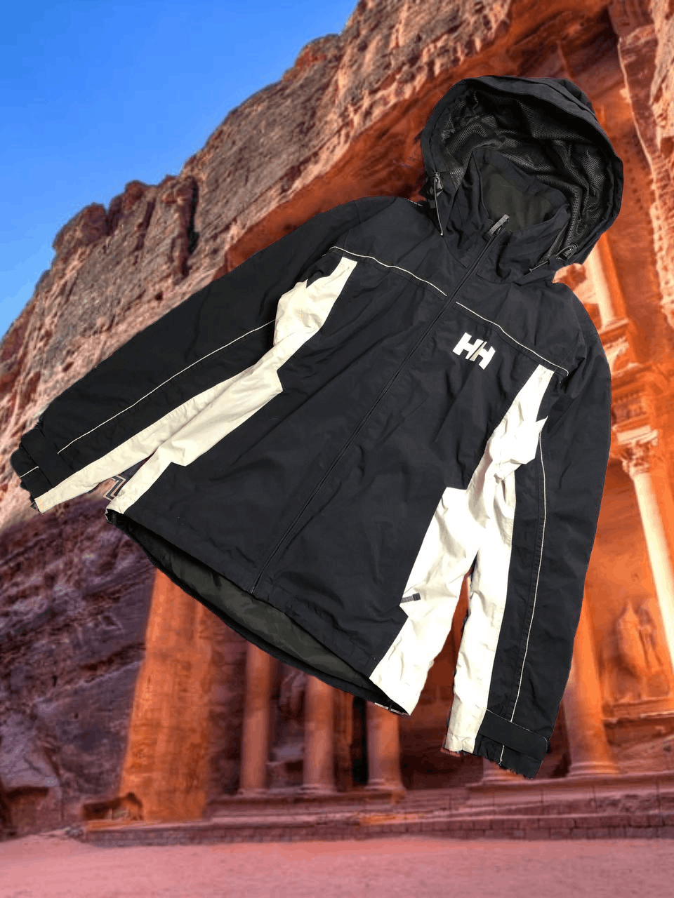 Helly Hansen vintage Helly Hansen Y2K Leather jacket big logo Streetwear Size US XS / EU 42 / 0 - 1 Thumbnail