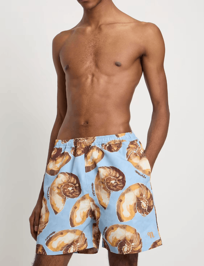 Nanushka BNWT SS23 NANUSHKA KENAN SEASHELL SWIM SHORTS M Size US 32 / EU 48 - 13 Thumbnail