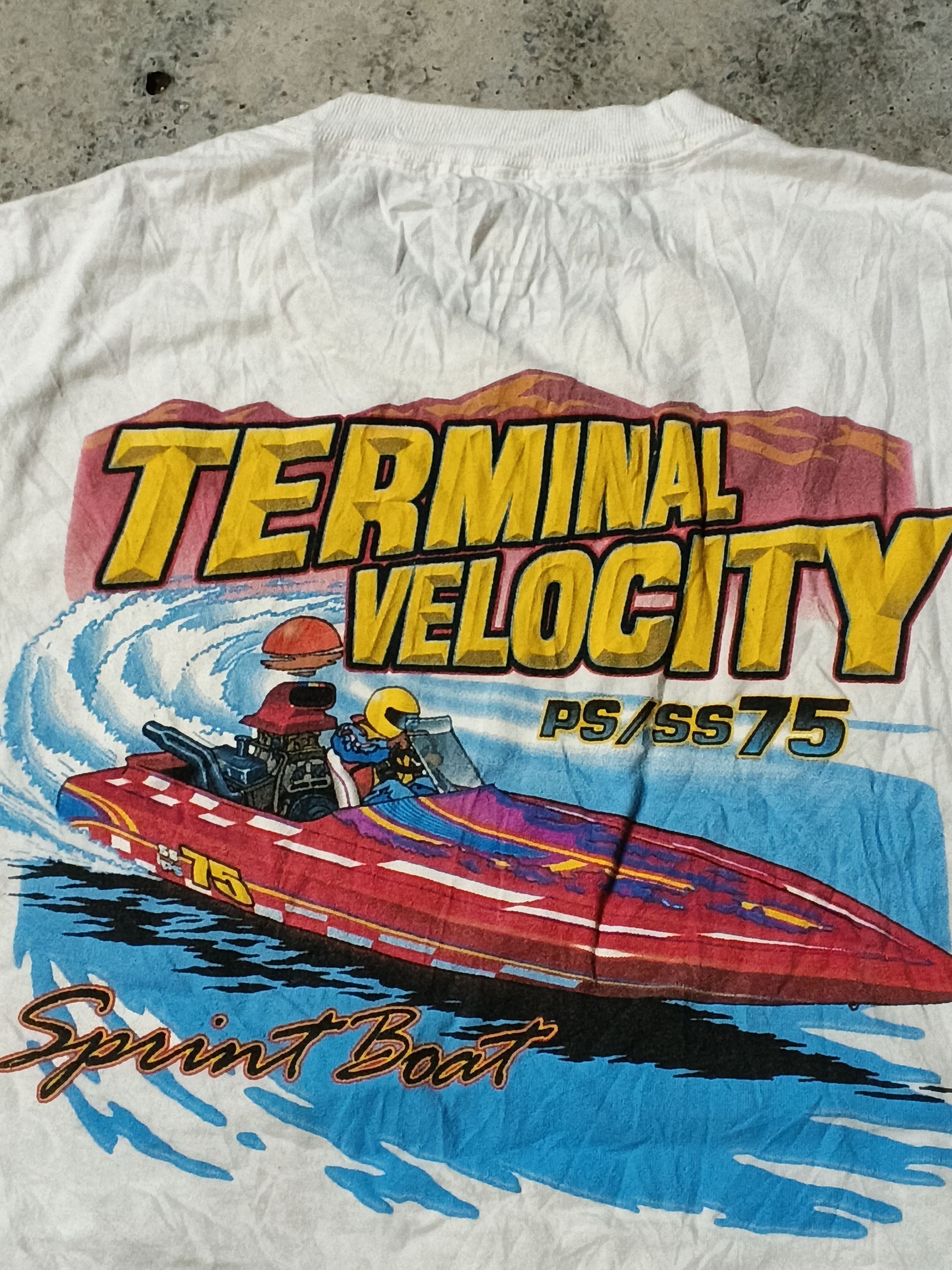 Hanes Vintage Terminal Velocity Sprint Boat Size XL Size US XL / EU 56 / 4 - 3 Thumbnail