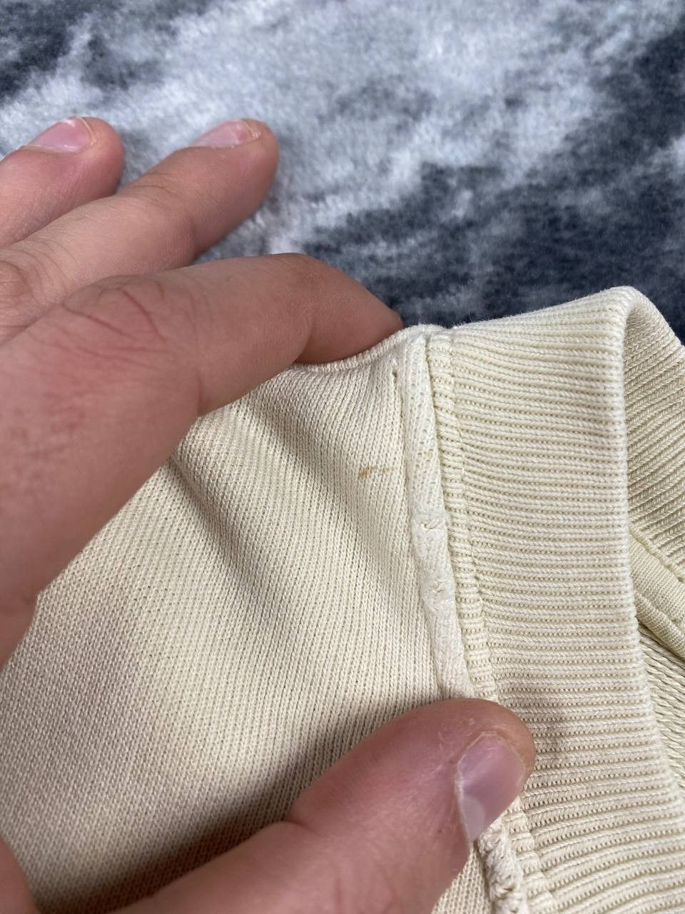Yeezy Adidas Yeezy Season 5 Calabasas Sweatshirt Distrissed Size US M / EU 48-50 / 2 - 2 Thumbnail