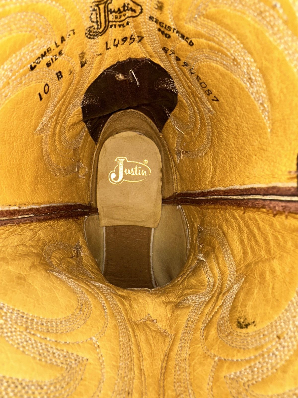 Justin Boots Justin Roper Bay Apache Women10B L4957 Classic Western Boots Size US 10 / IT 40 - 10 Thumbnail