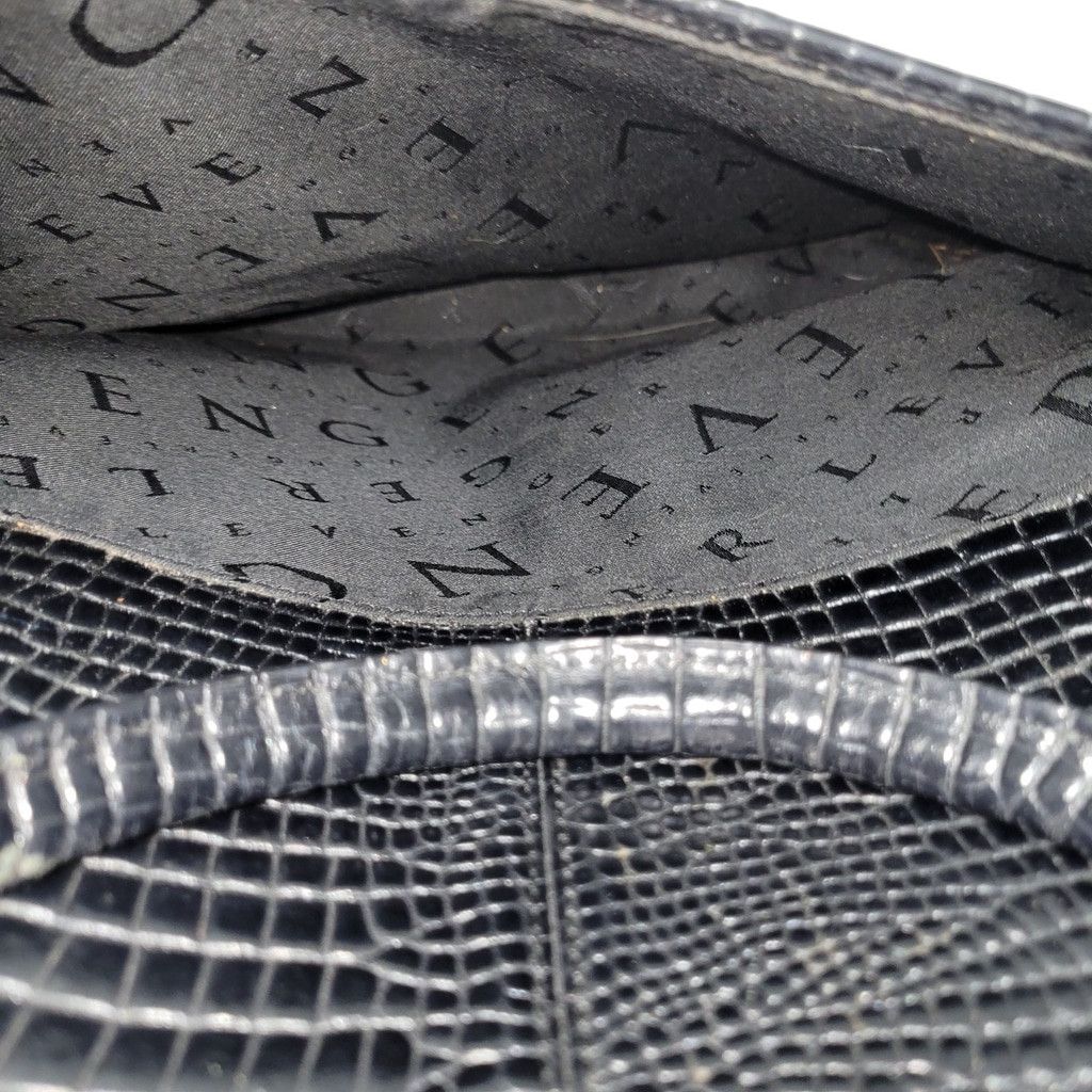 Other Levenger Crocodile Embossed Genuine Leather Messenger Briefc Size ONE SIZE - 11 Thumbnail