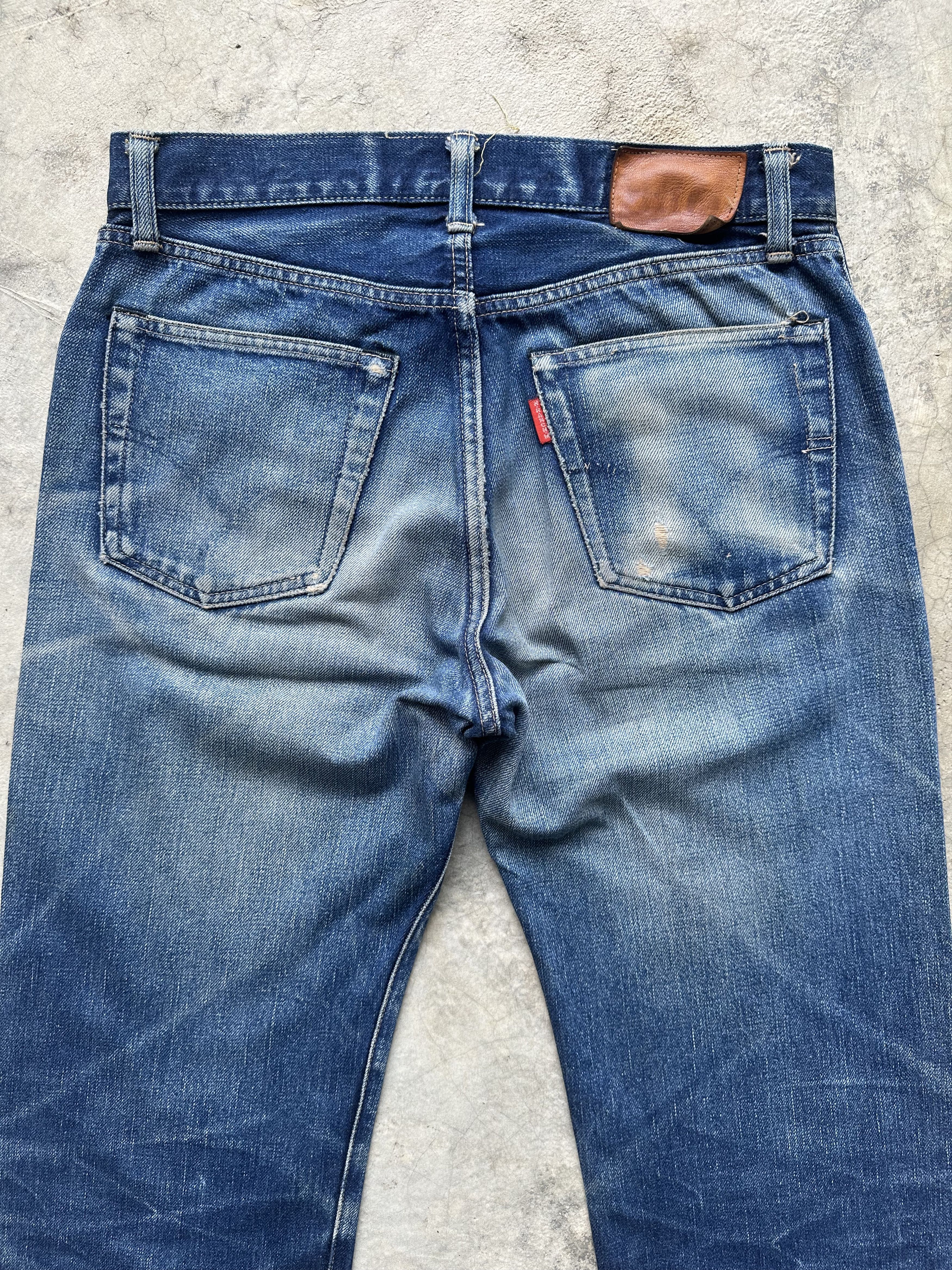 Warehouse Vintage Japanese Brand HR Market Distressed Selvedge Jeans Size US 31 - 9 Thumbnail