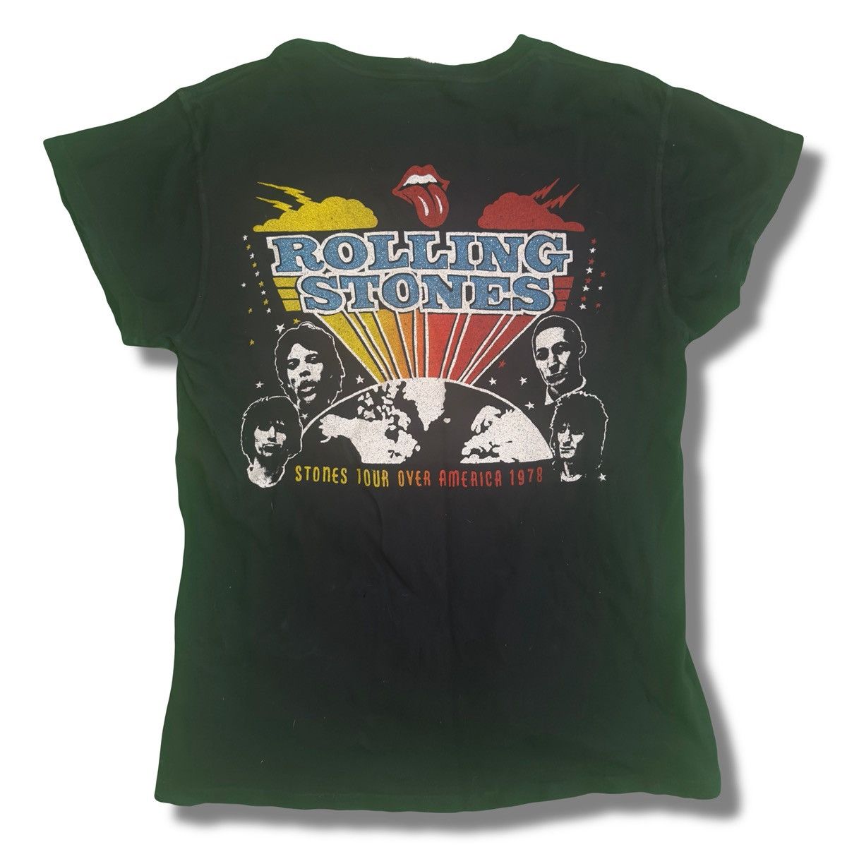MadeWorn Madeworn Rolling Stones “Tour Over America” Tee Size US XS / EU 42 / 0 - 2 Thumbnail