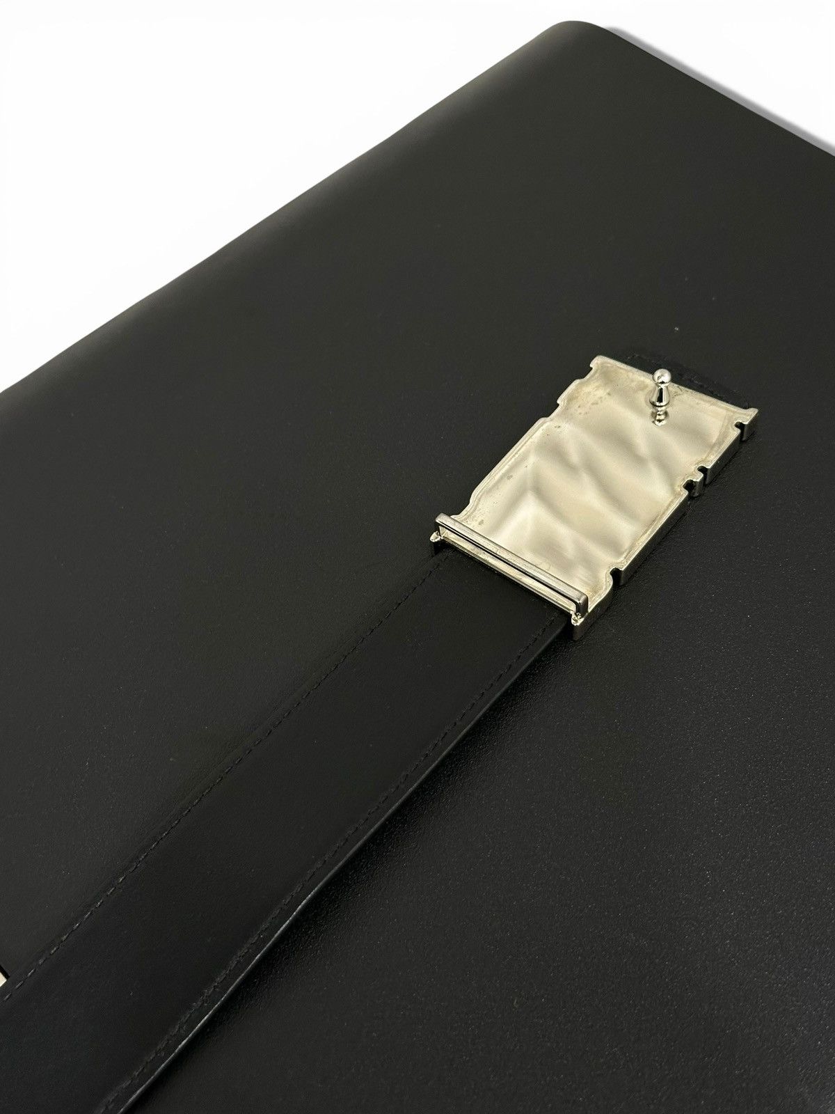 Amiri Mike Amiri Black Logo Belt Size 28 - 4 Thumbnail