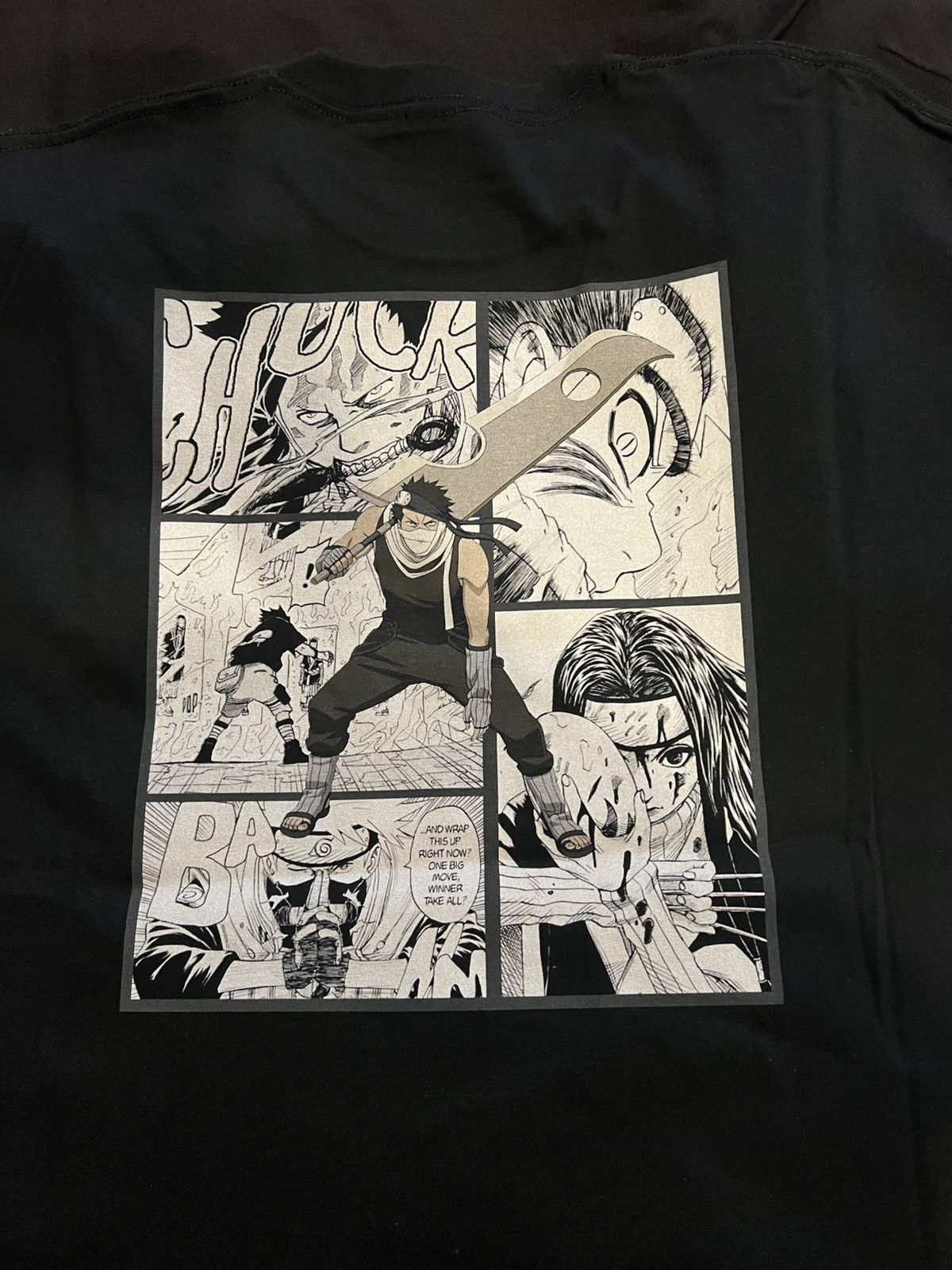 Anime Naruto Team 7 x Zabuza Arc Bootleg Tee Size US XL / EU 56 / 4 - 4 Thumbnail