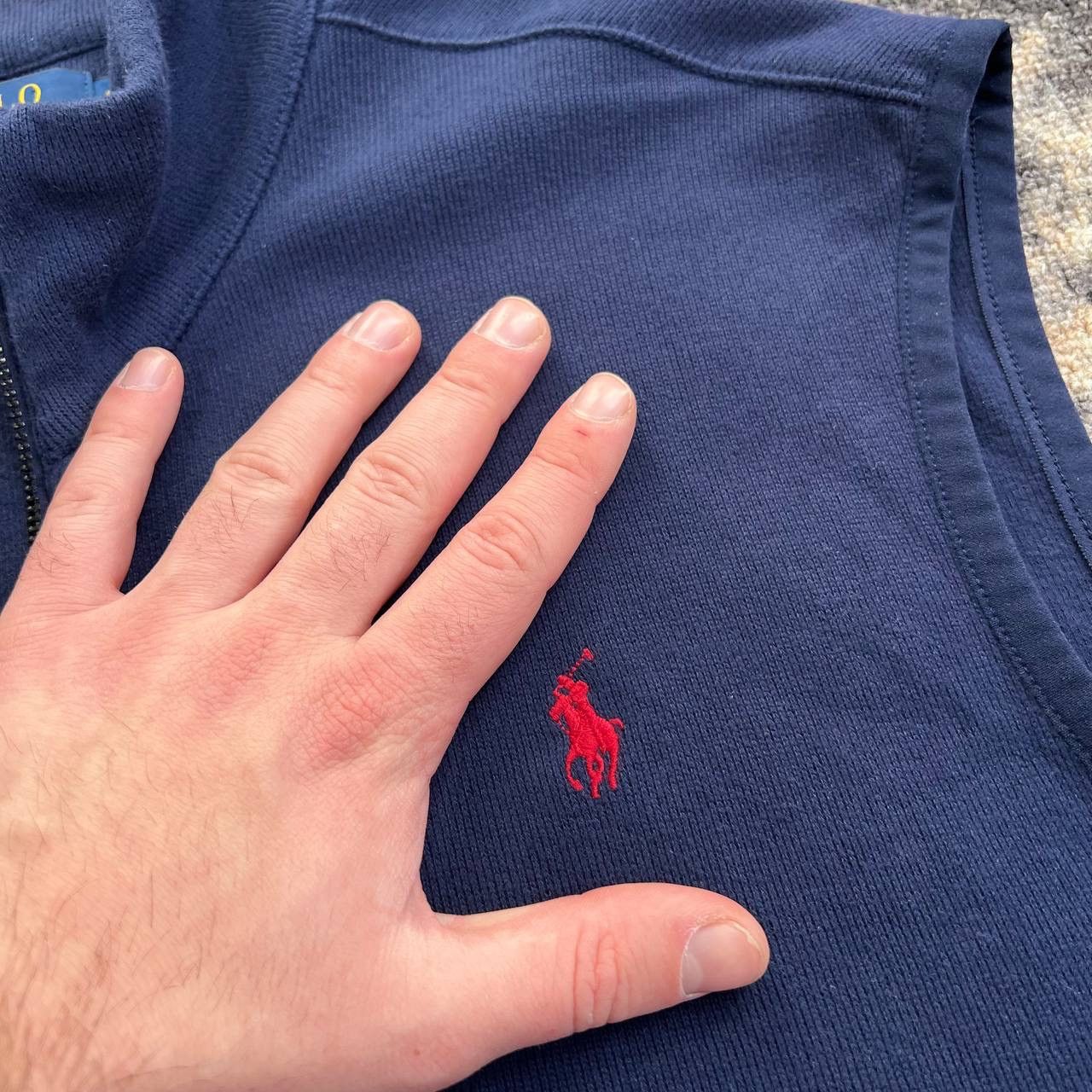 Polo Ralph Lauren Polo Ralph Lauren Luxury Mini Logo Zip Up Vest Size US L / EU 52-54 / 3 - 3 Thumbnail