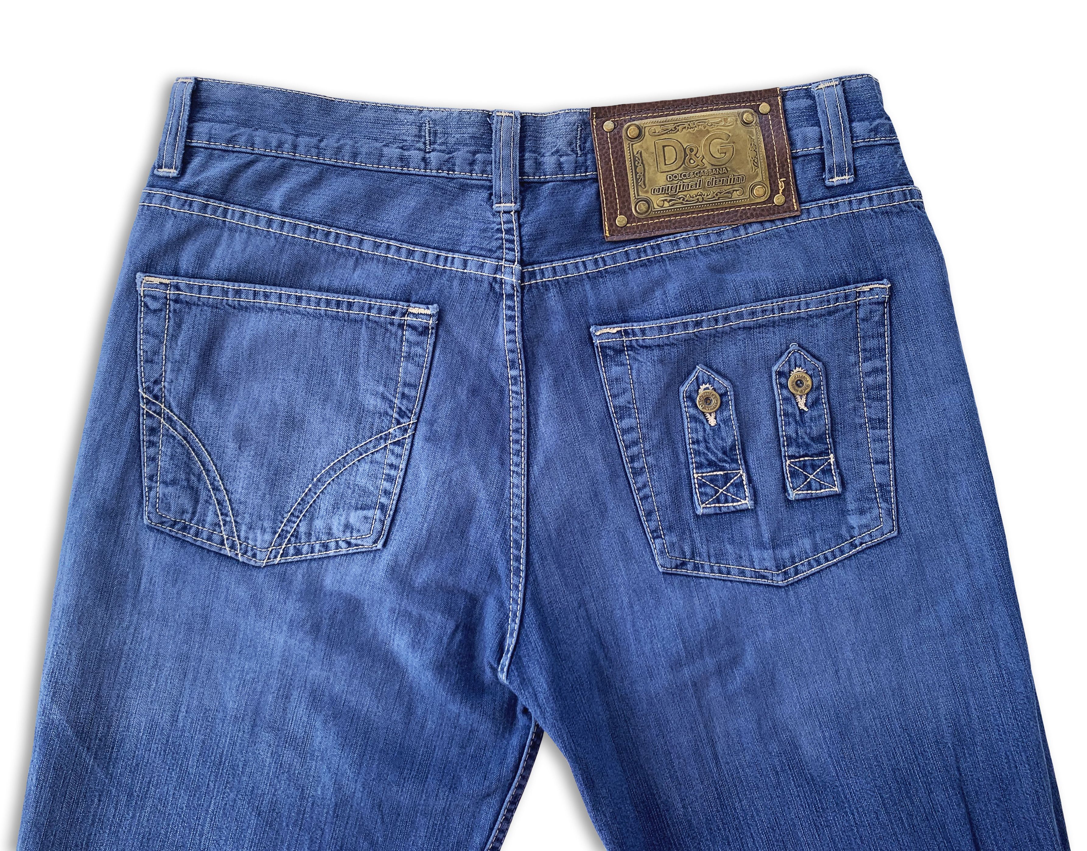 Dolce & Gabbana Vintage Y2K 90s DOLCE & GABBANA Jeans Pants Denim Bootcut Size US 36 / EU 52 - 4 Thumbnail