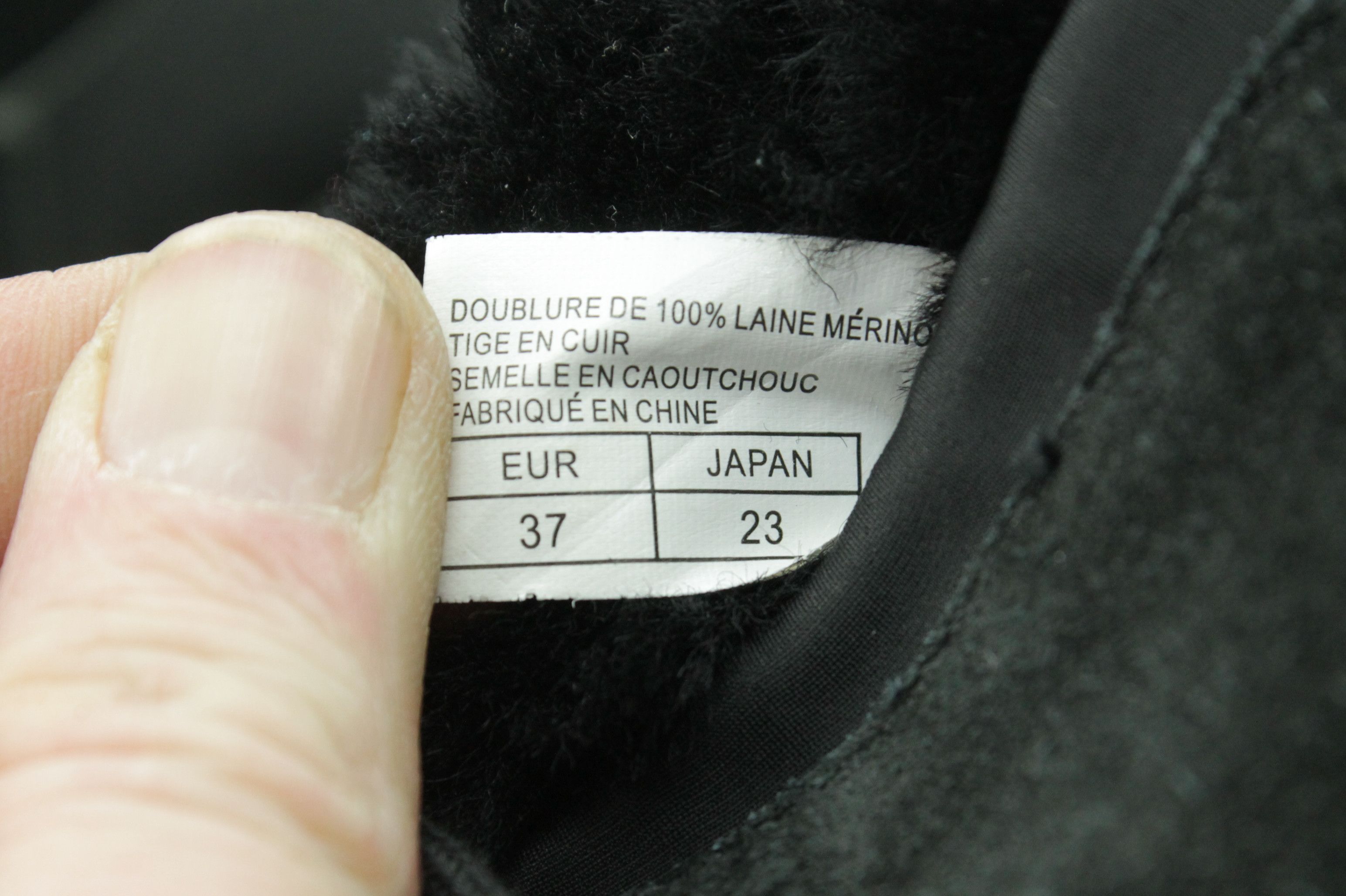 Other EMU Australia Cooma Black Leather Merino Lined Ankle Boots Size US 6 / IT 36 - 12 Thumbnail