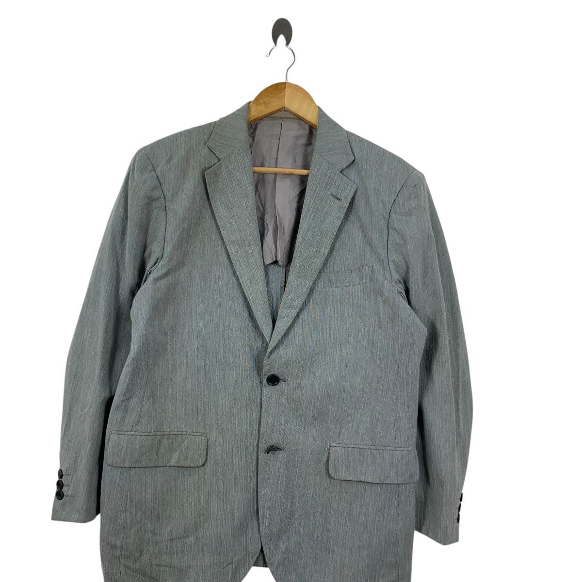 Kansai Yamamoto Vintage KANSAI YAMAMOTO JAPAN 2 Button Blazer Coat Formal Size M / US 6-8 / IT 42-44 - 5 Thumbnail