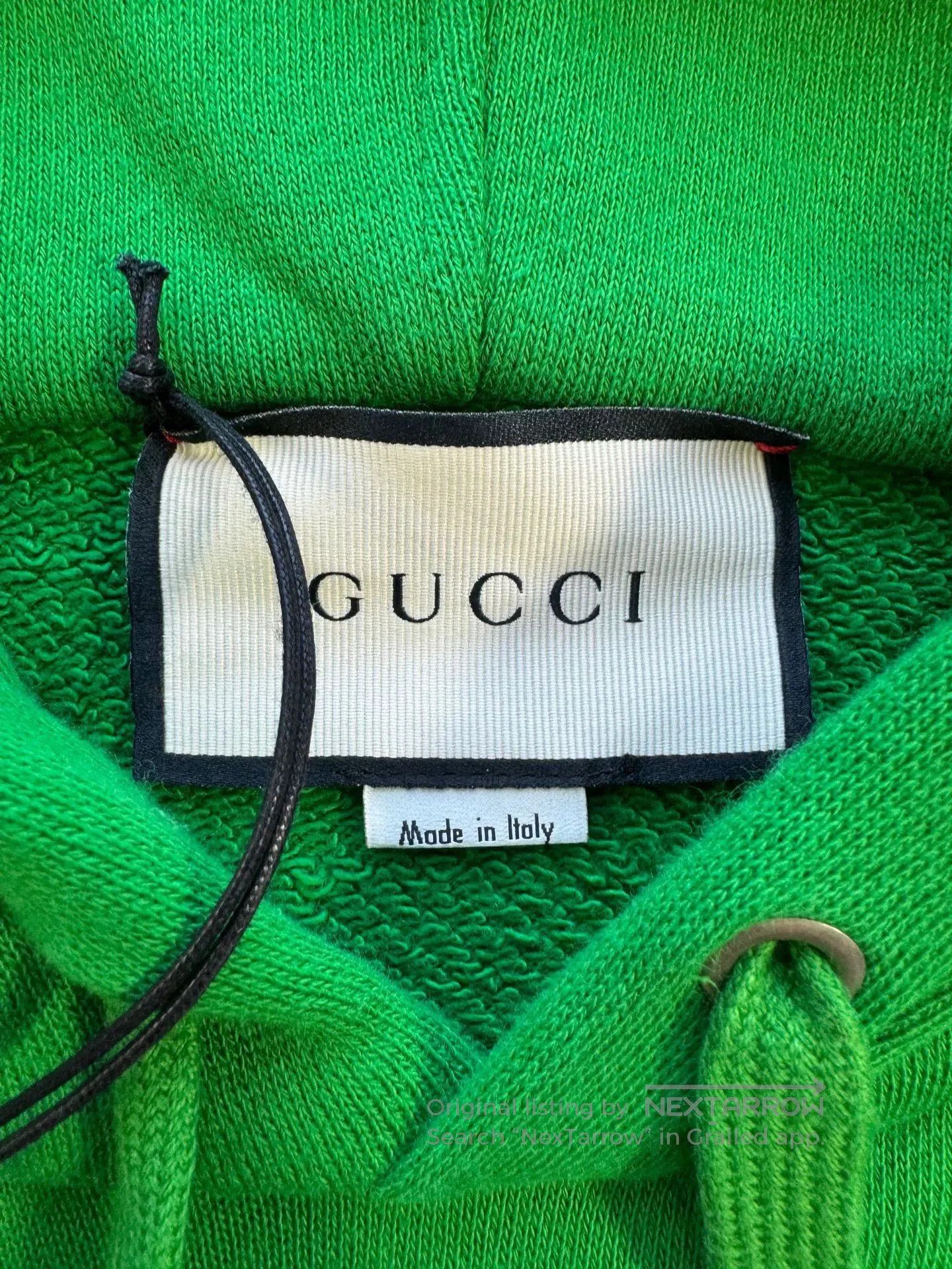 Gucci Gucci Green Bear Graphic Hoodie. Size US S / EU 44-46 / 1 - 3 Thumbnail