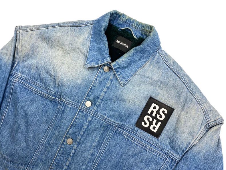 Raf Simons Raf Simons AW20 silhouette denim jacket Size US S / EU 44-46 / 1 - 3 Thumbnail