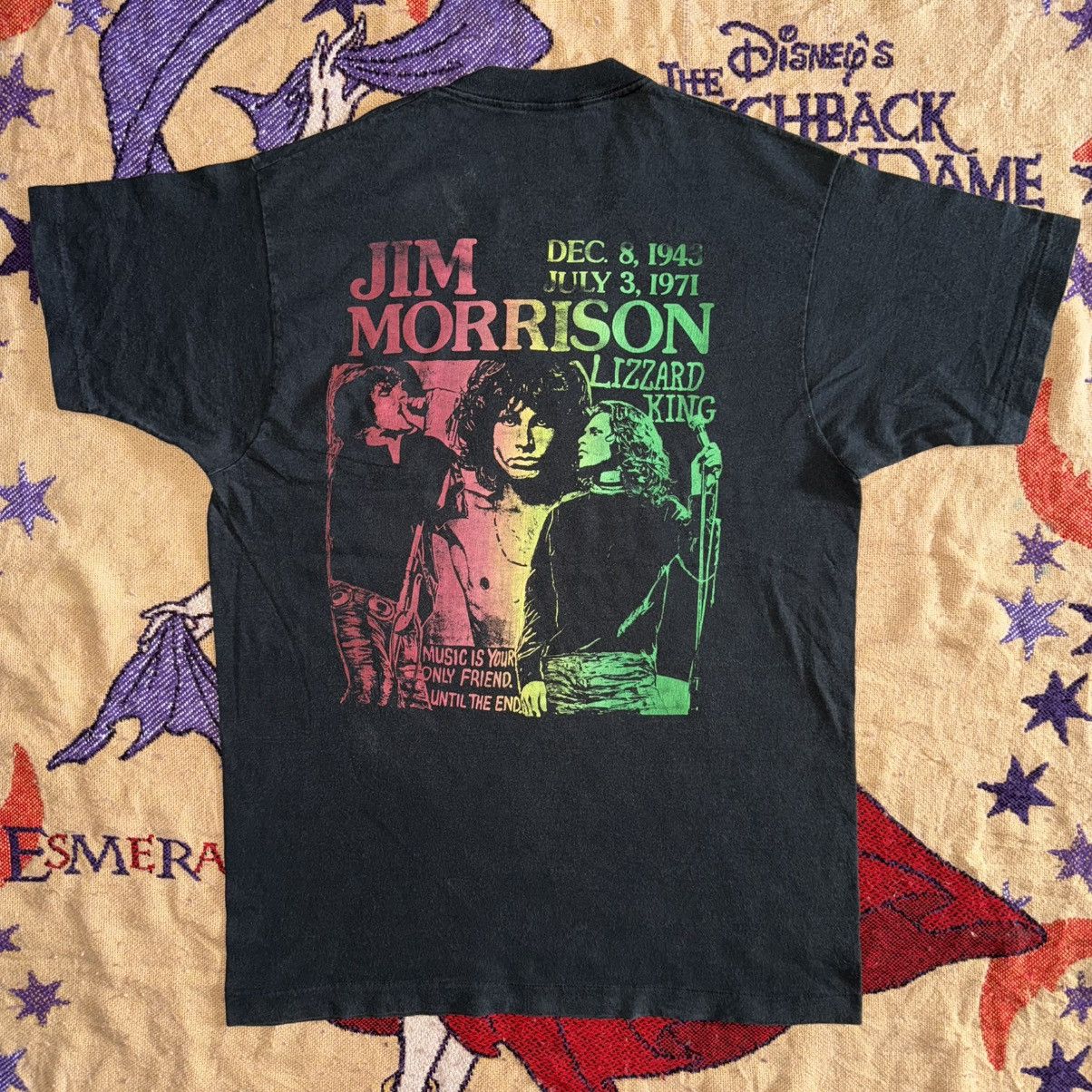 Band Tees Vintage 90s The Doors Jim Morrison Band Tee Size US XL / EU 56 / 4 - 2 Thumbnail