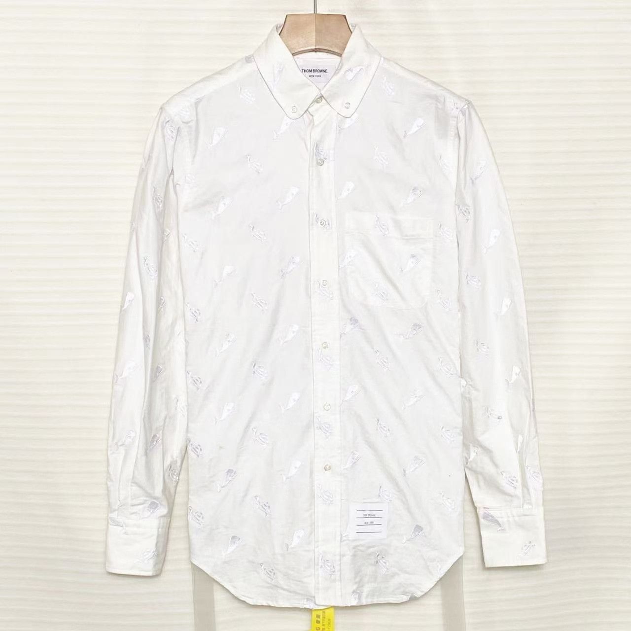 Thom Browne TB Embroidered Shirt Size 2 Size US M / EU 48-50 / 2 - 1 Thumbnail