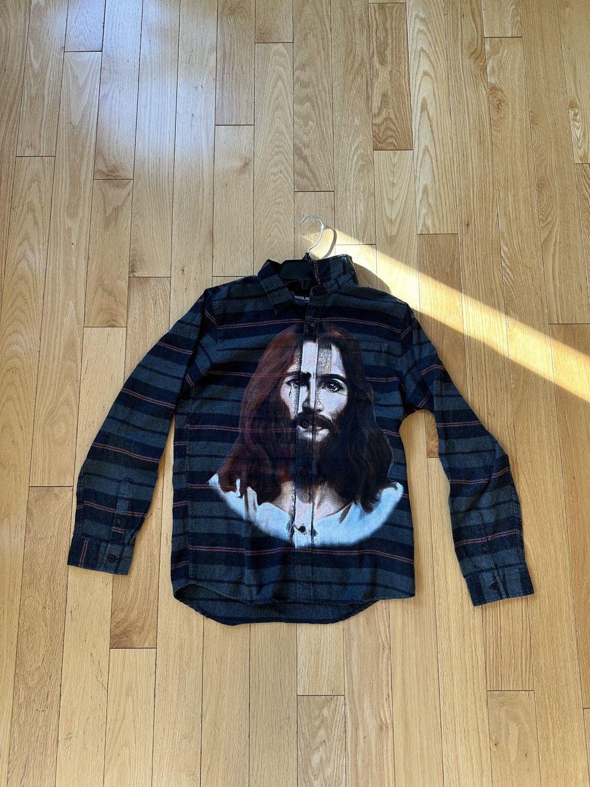 Marcel Zago STEAKLE Jesus Flannel Shirt