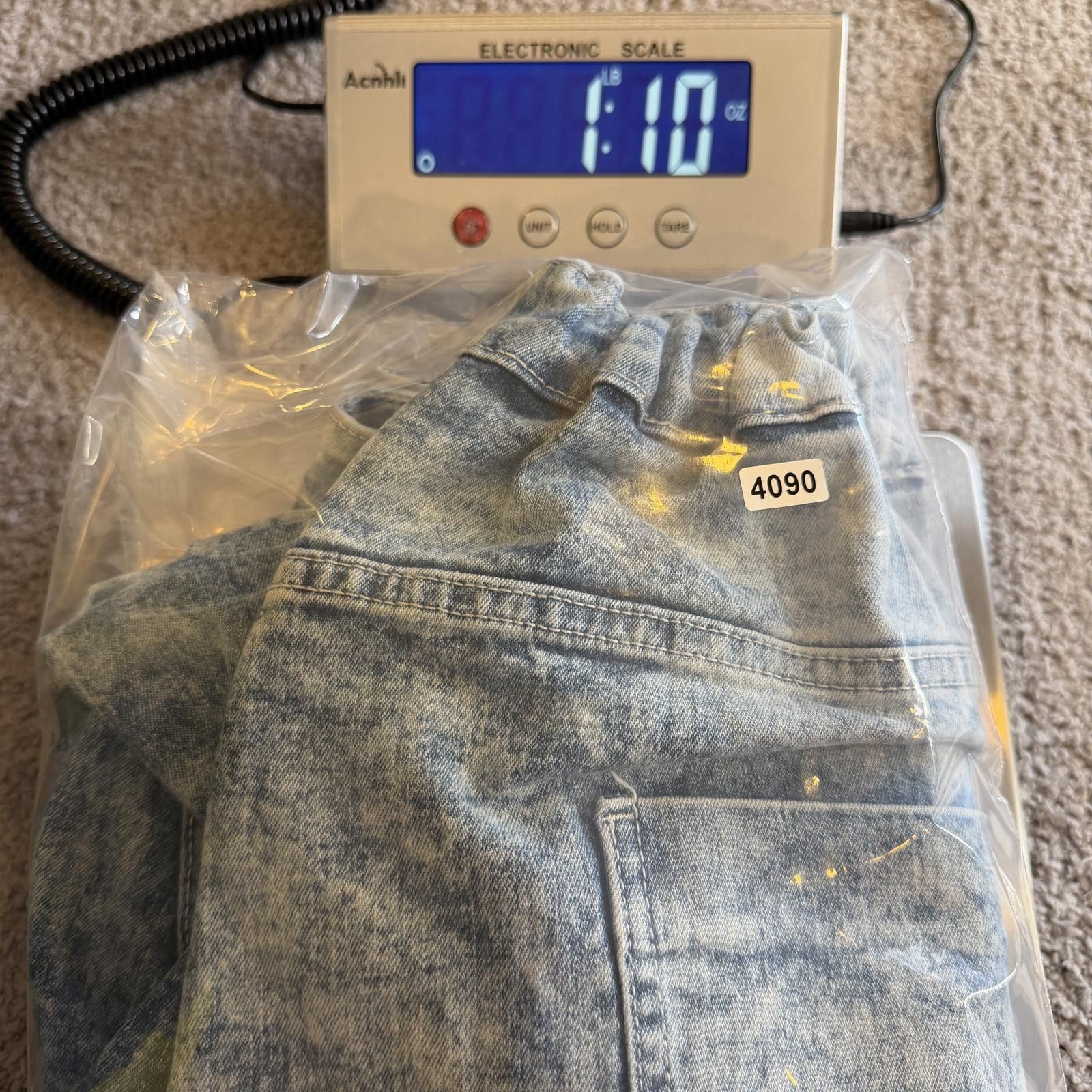 Southpole Southpole Acid Wash Denim Jeans Mens 42 Blue Marble Wash Size US 44 / EU 60 - 9 Thumbnail