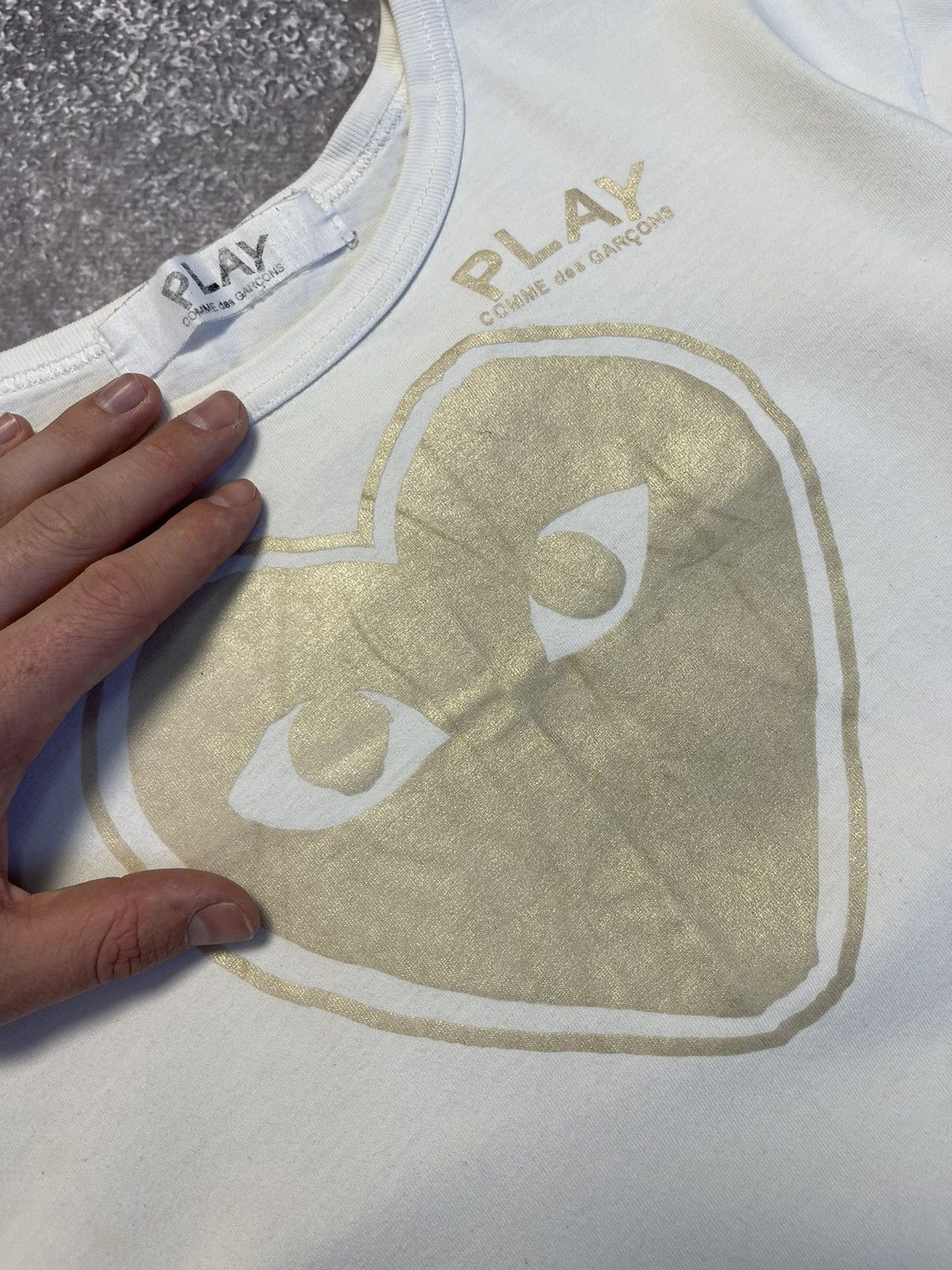 CDG by Comme des Garcons × Comme des Garcons × Comme des Garcons PLAY Comme des garcons play tee Size US S / EU 44-46 / 1 - 5 Thumbnail