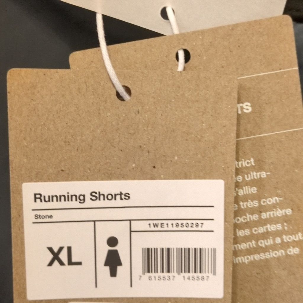 Other On Run On Clouds Stone Running Shorts Dual Lined Size XL Size 36" / US 14 / IT 50 - 11 Thumbnail