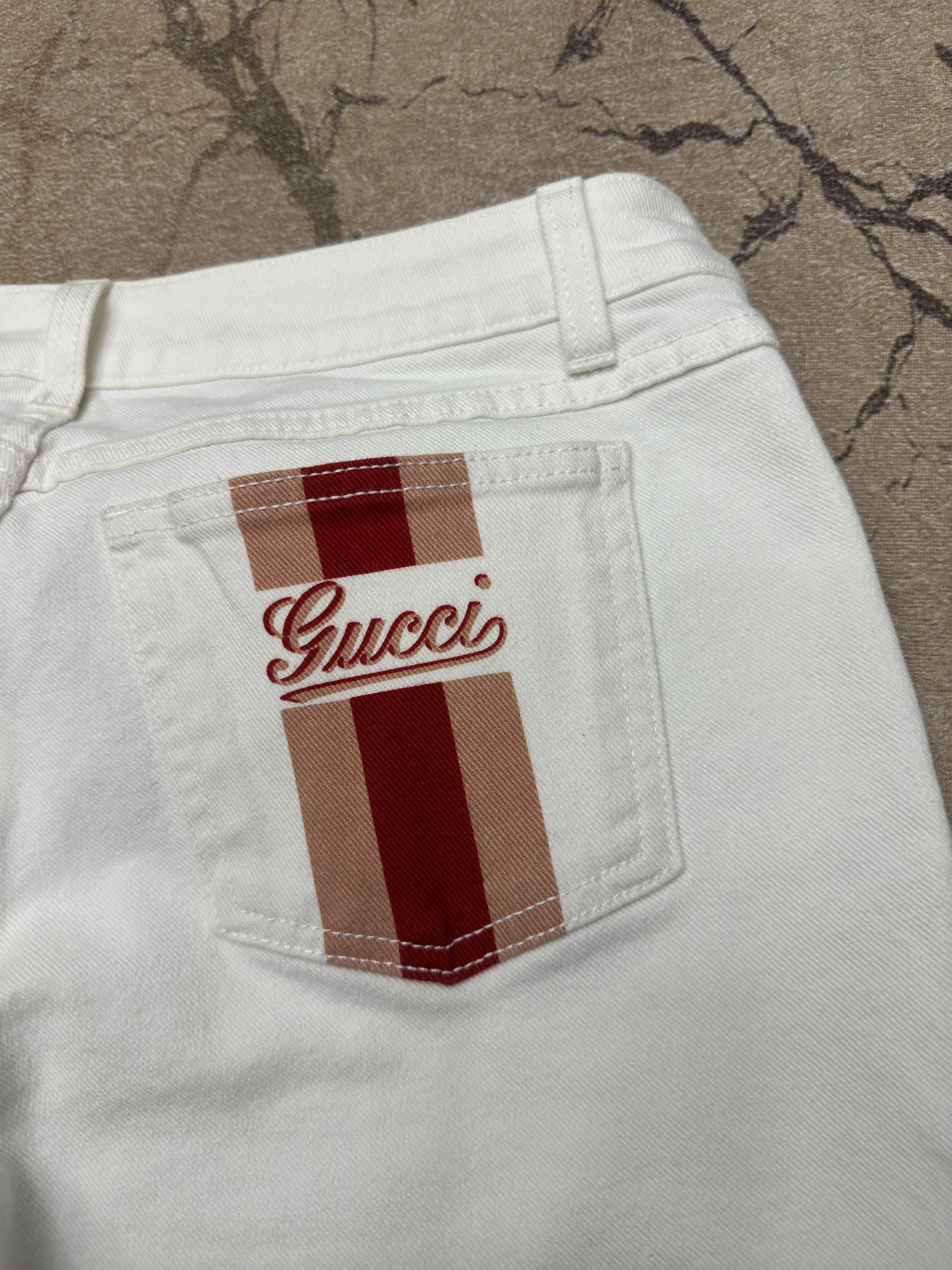 Gucci Luxury Gucci Denim Short Pants Bermudas Size 44 IT 31 32 in Size US 28 / EU 44 - 7 Thumbnail