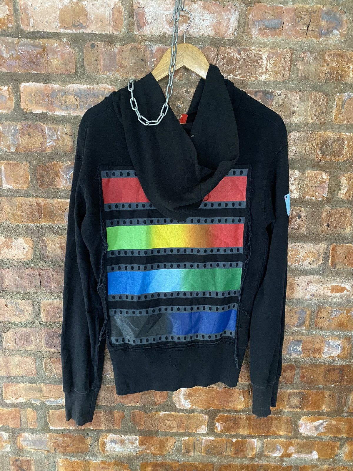 Japanese Brand × Rolland Berry Colur Vtg Rolland Berry Colur tape film love art hoodie Size US M / EU 48-50 / 2 - 2 Thumbnail