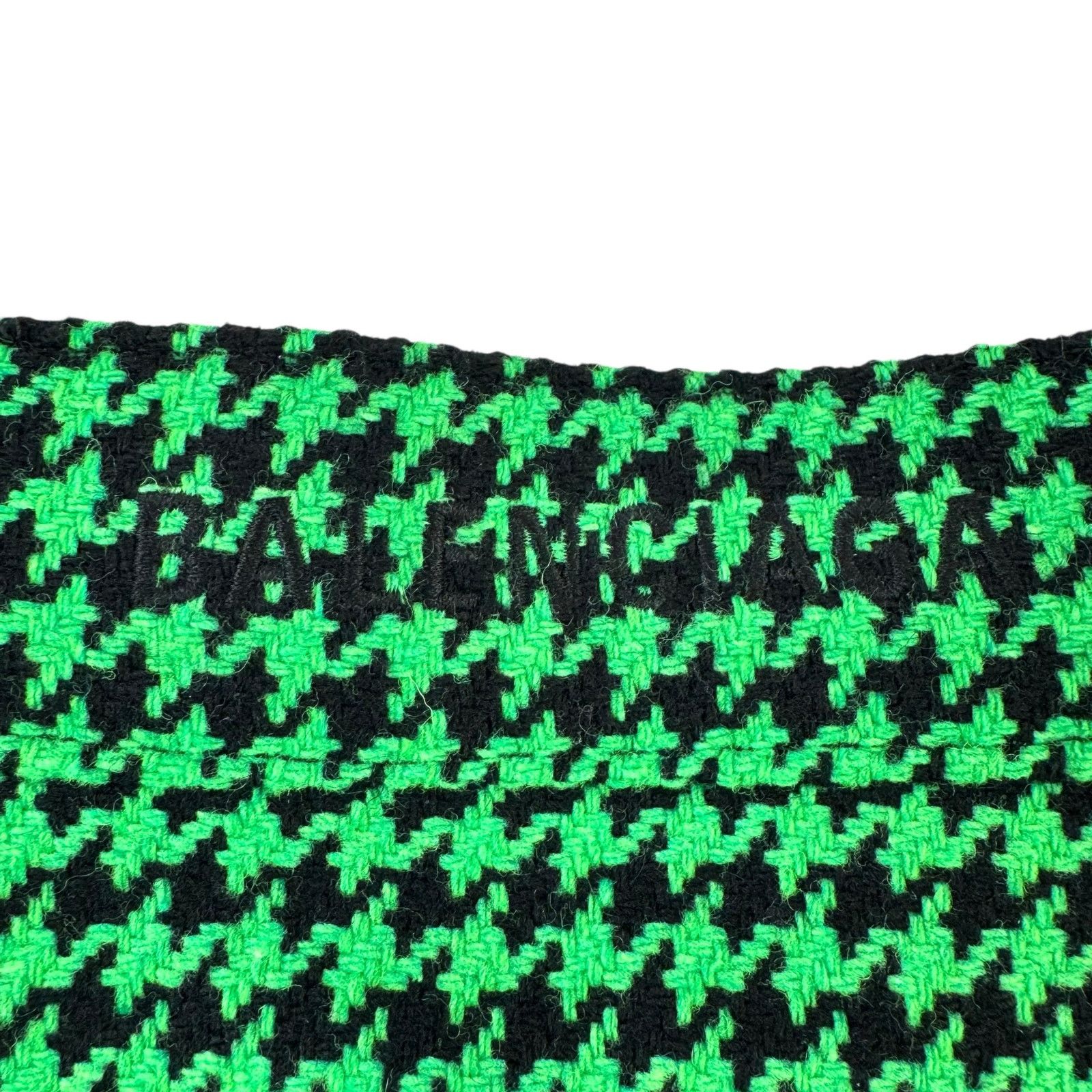 Balenciaga Balenciaga Houndstooth Wool Skirt Size 24" / US 00 / IT 34 - 11 Thumbnail