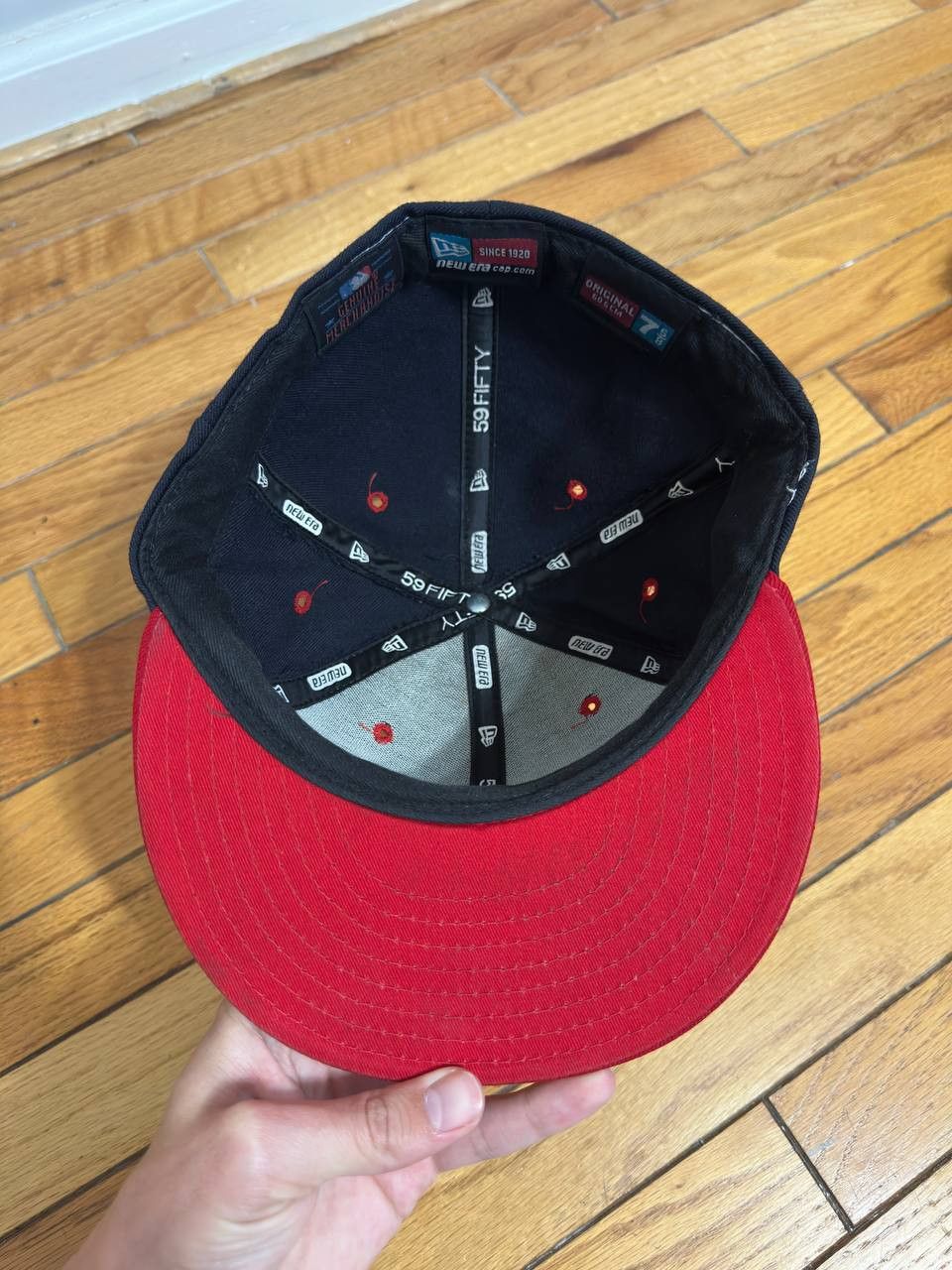 New Era Vintage New York Yankees Retro Hat Cap New Era 59Fifty 7 5/8 Size ONE SIZE - 7 Thumbnail