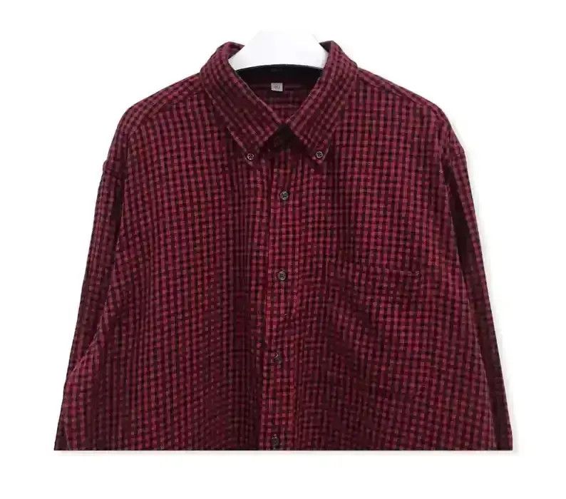 Flannel Japanese Brand Uniqlo Plaid Tartan Flannel Shirt Size US L / EU 52-54 / 3 - 2 Thumbnail