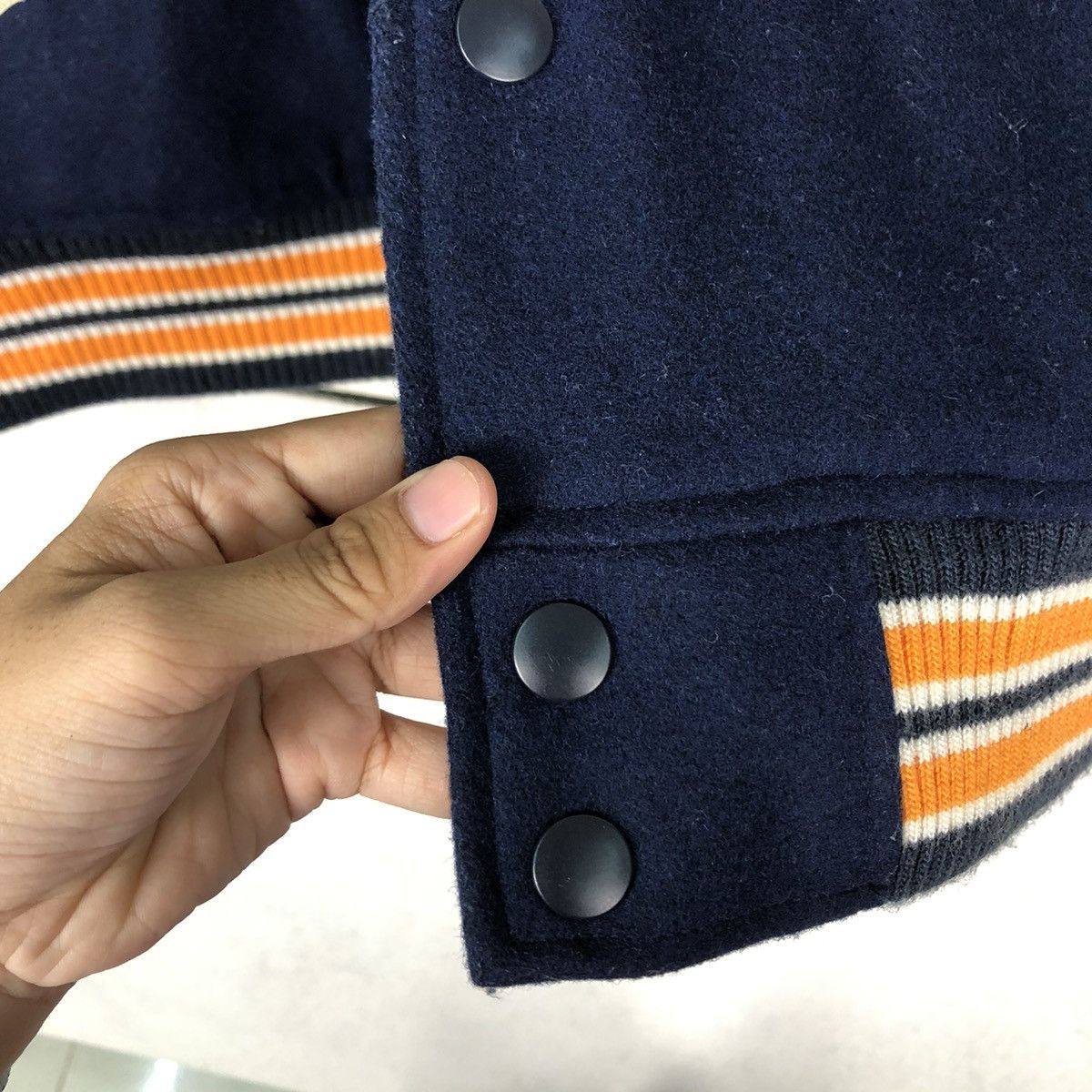 Japanese Brand 🔥VINTAGE LEATHER VARSITY JACKET CONART USA BIG LOGO Size US M / EU 48-50 / 2 - 18 Thumbnail