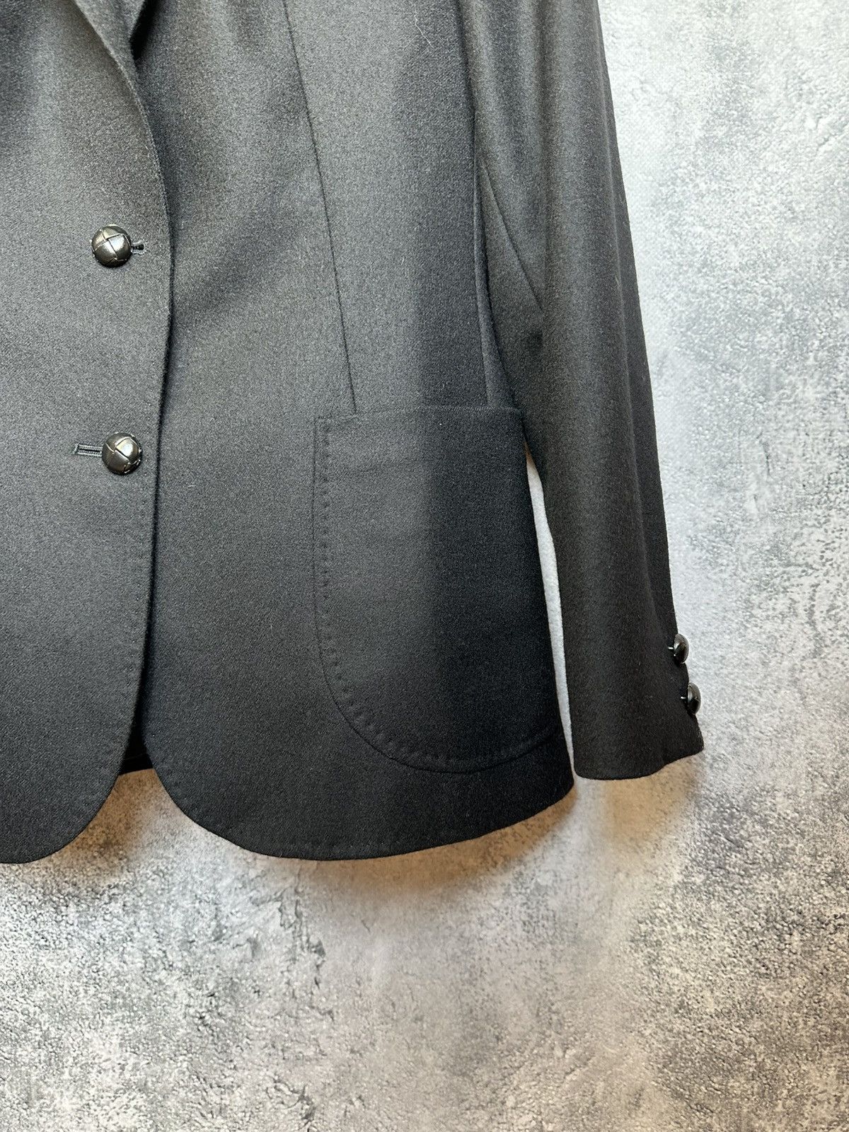 DAKS DAKS London Classic Tailored Wool Blazer 100% Pure Wool Size S / US 4 / IT 40 - 9 Thumbnail