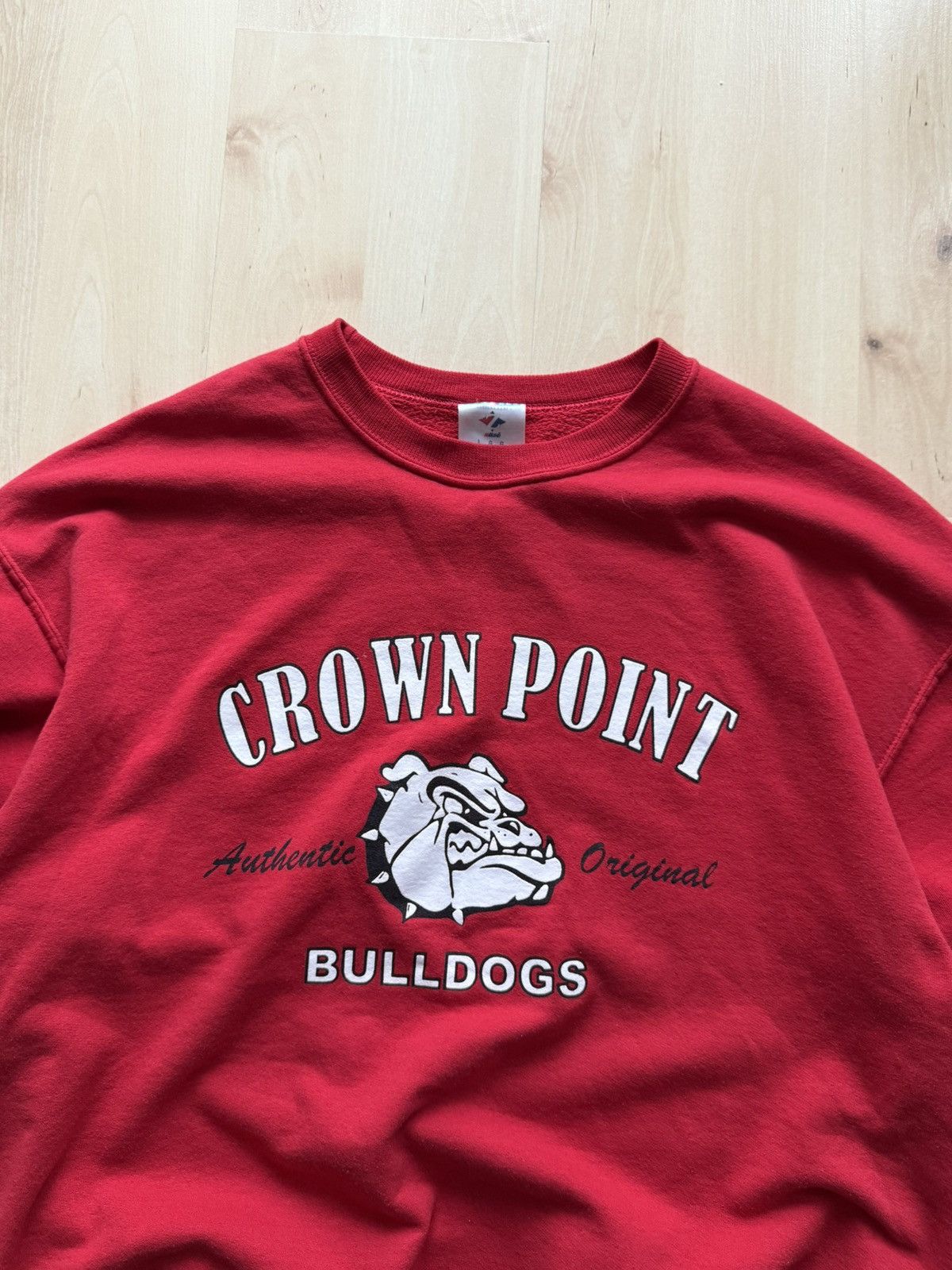 Jerzees Jerzees vintage crown point bulldogs nfl boxy sweatshirt Size US L / EU 52-54 / 3 - 2 Thumbnail