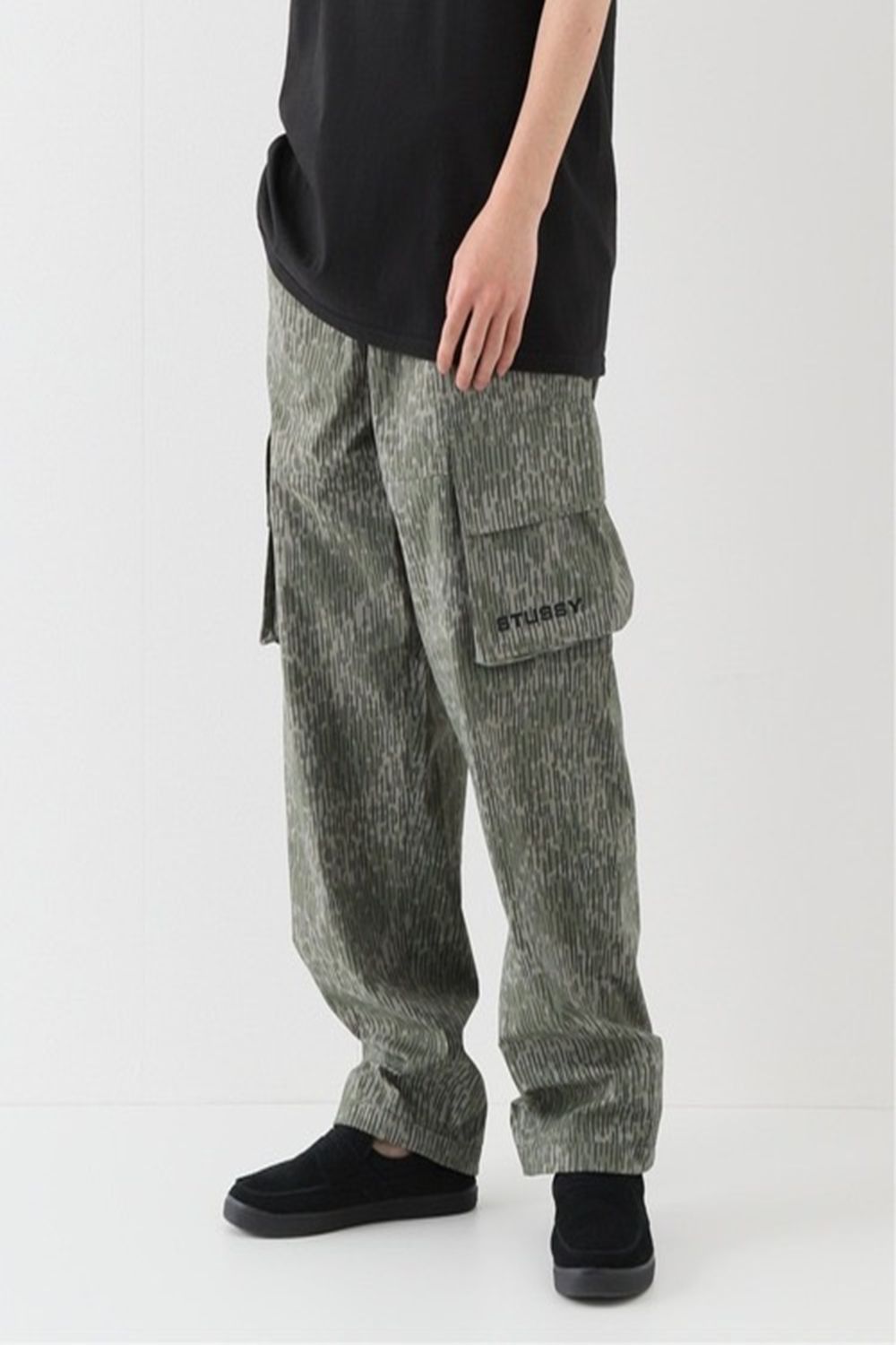 Stussy STUSSY Apex Pants Rain Camo Size US 33 - 10 Thumbnail