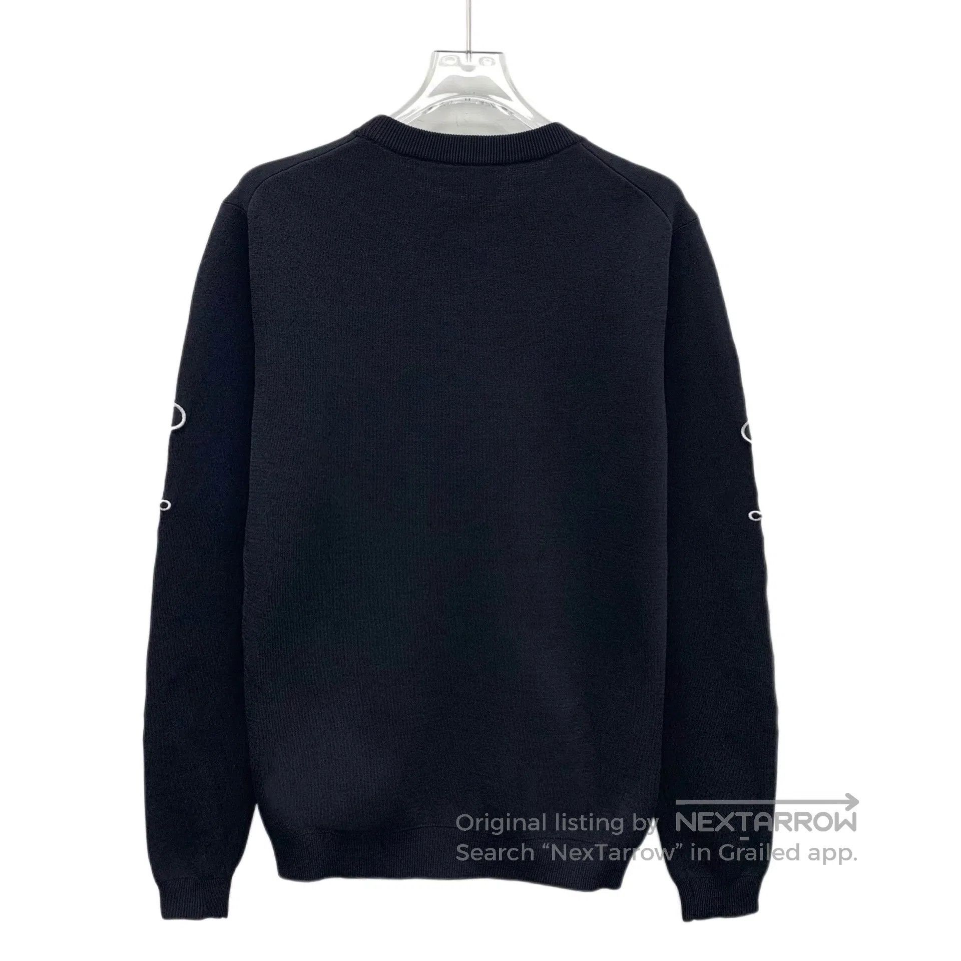 Kenzo Kenzo Black geometric pattern letter embroidery crew neck Size US S / EU 44-46 / 1 - 2 Thumbnail