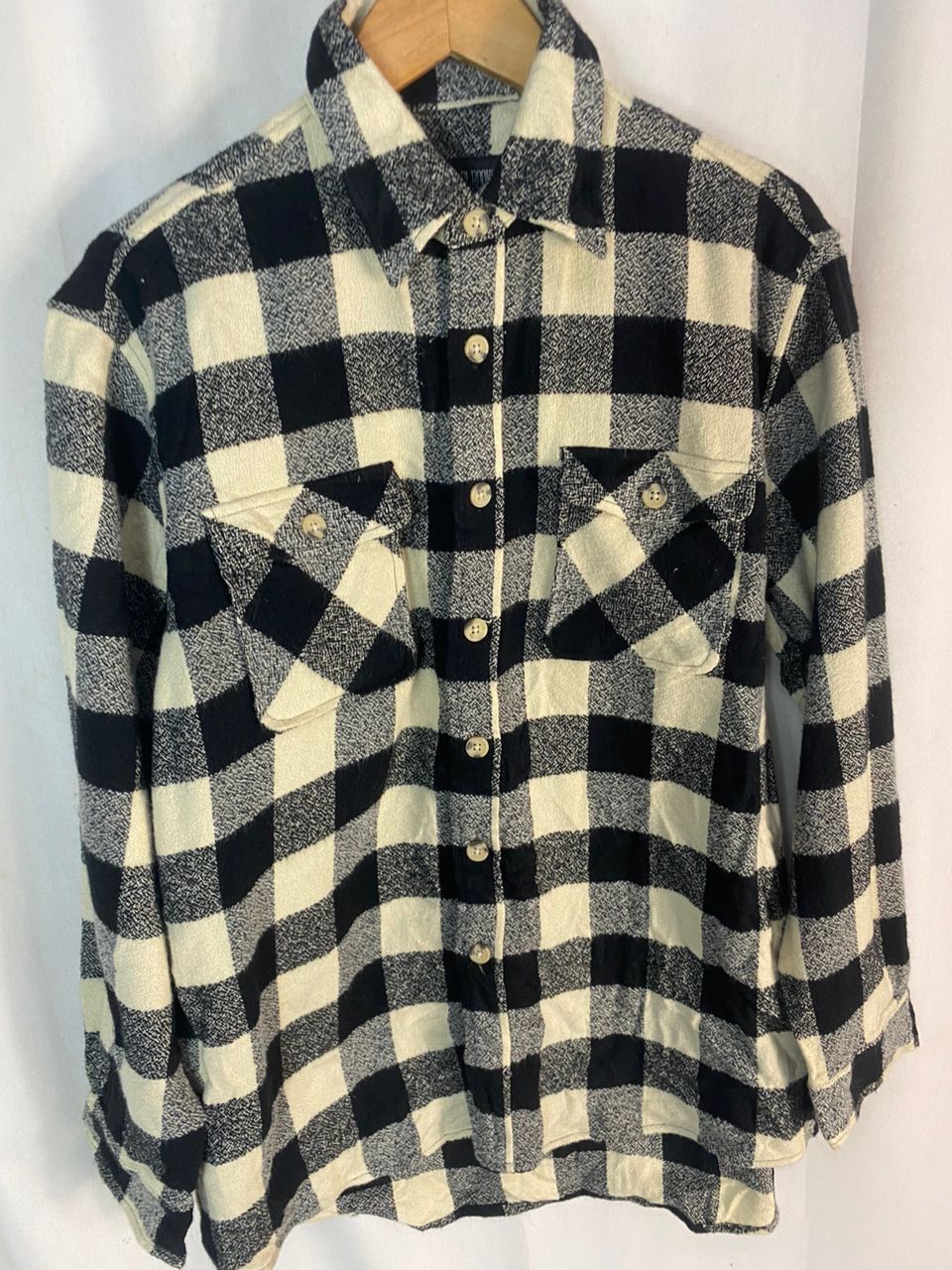 Flannel × Japanese Brand × Vintage Vintage safari rookie wool flannel button up shirt Size US L / EU 52-54 / 3 - 2 Thumbnail