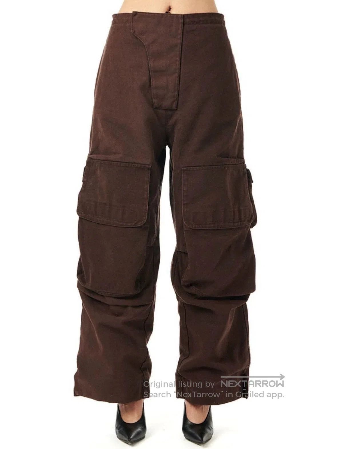 Greg Ross Red Cargo Pants with Utility Pockets. Size US 28 / EU 44 - 6 Thumbnail