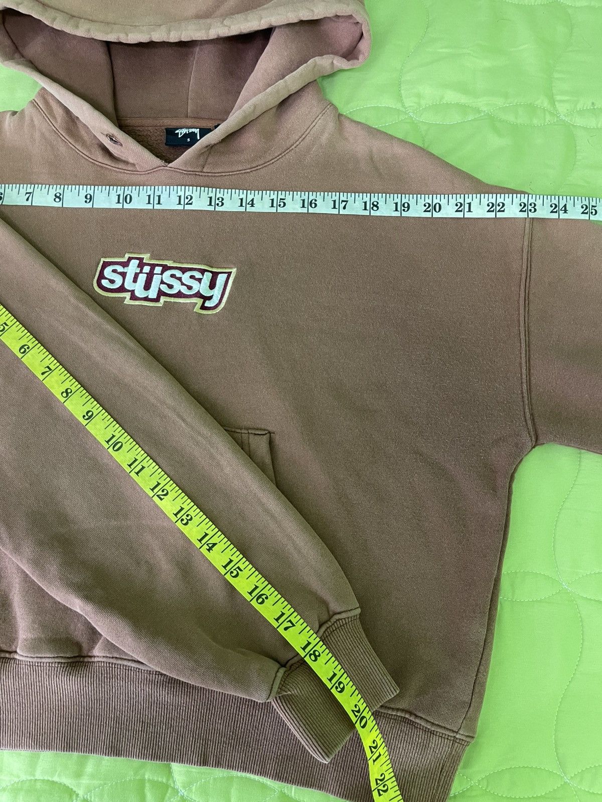 Stussy Vintage Embroidered Stussy Civil Cropped Hoodie Style Baggy Size S / US 4 / IT 40 - 12 Thumbnail