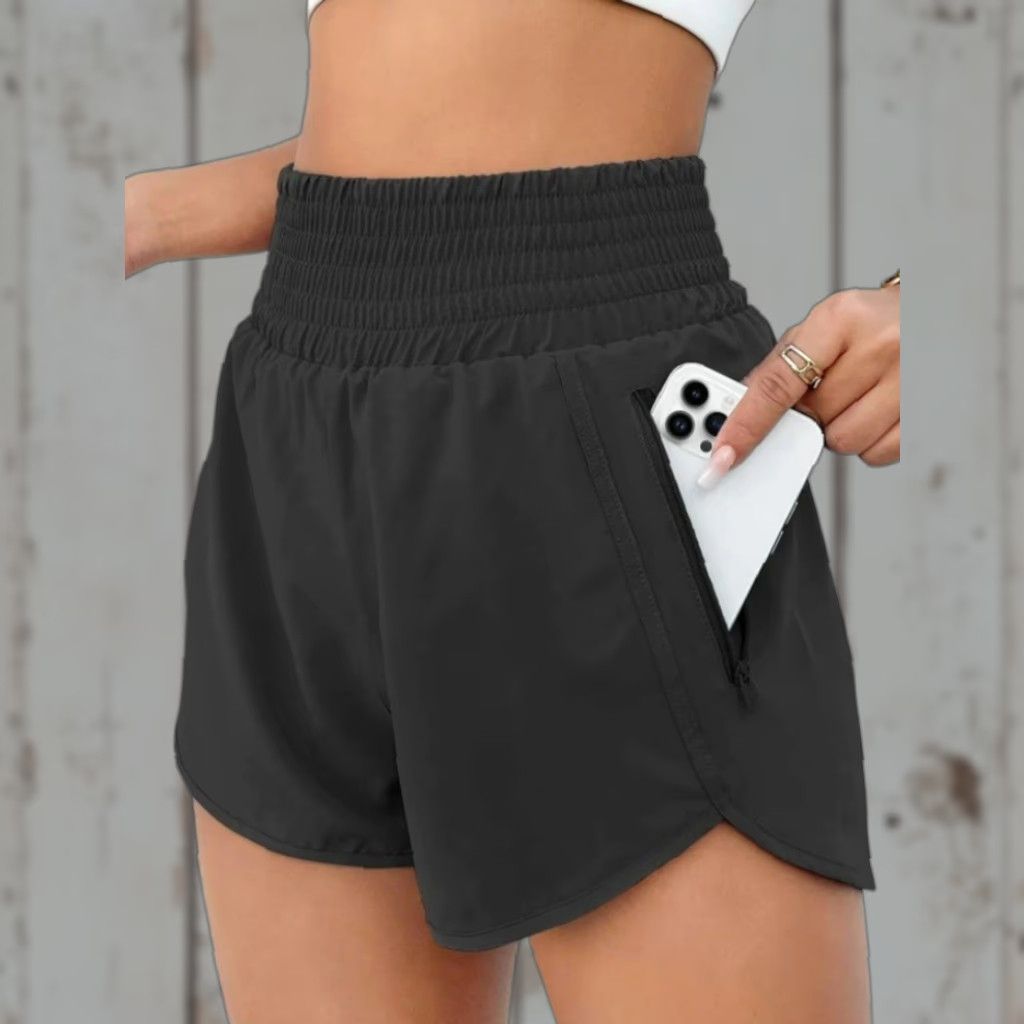 Athletic Works VINTAGE Athletic Works Active Shorts Womens L Black Built-In Pockets Athletic Size 36" / US 14 / IT 50 - 1 Thumbnail