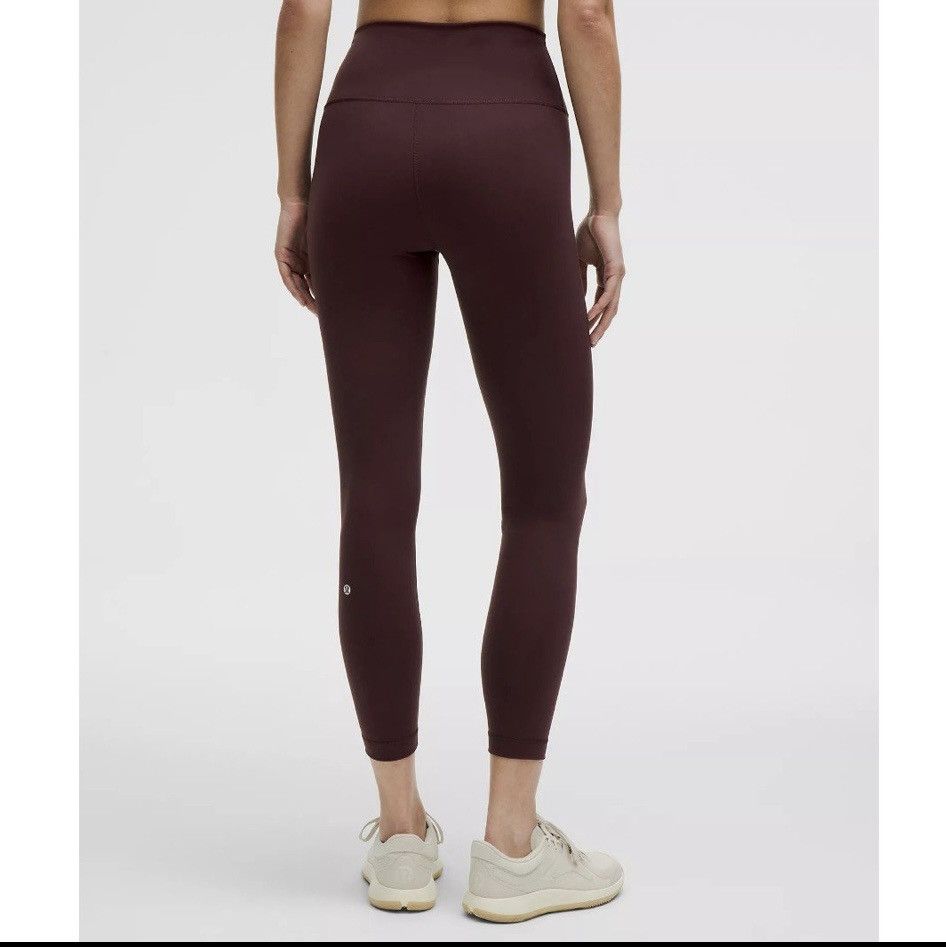 Lululemon Lululemon Wunder Train High-Rise Tight 25" Goodnight Plum 8 Size 30" / US 8 / IT 44 - 3 Thumbnail