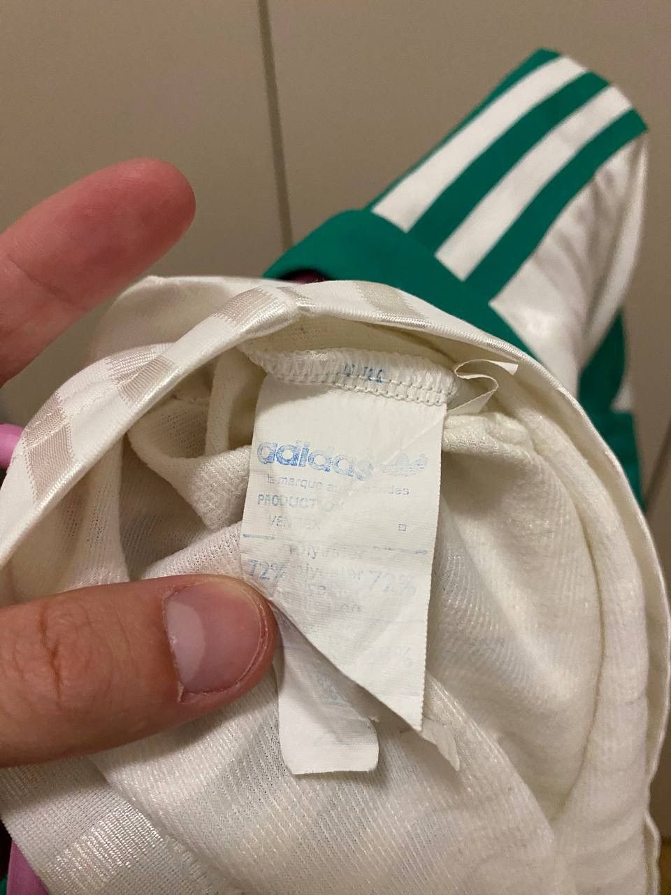 Adidas × Vintage Jeunesse Sportive Kairouanaise 1990-91 Away jersey Size US L / EU 52-54 / 3 - 12 Thumbnail