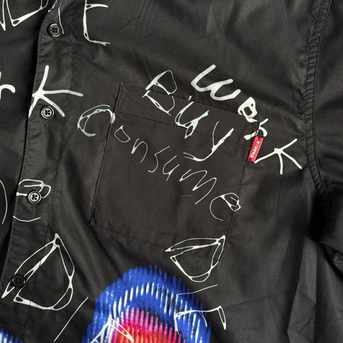 FUCT Work Buy Consume Die Aloha Shirt Size US L / EU 52-54 / 3 - 3 Thumbnail